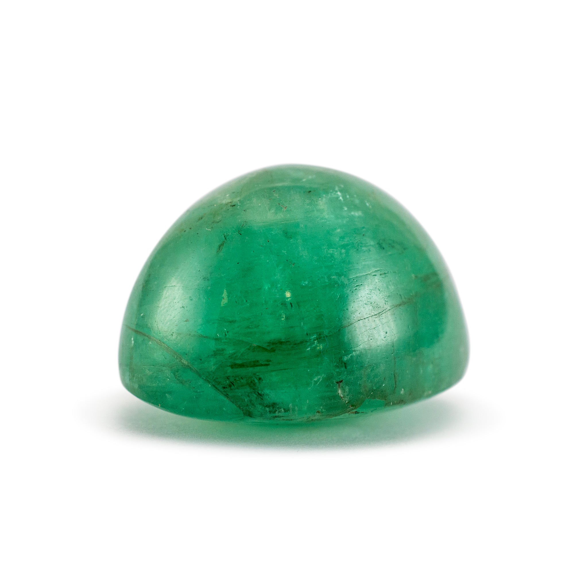 Natural 116.17ct Oval Cabochon Cut Emerald Loose Gemstone