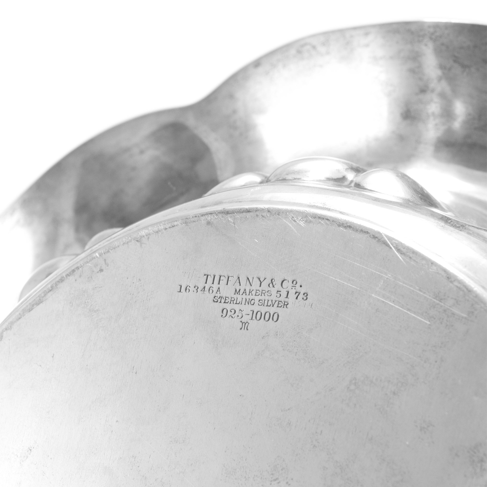 Tiffany & Co Antique 925 Sterling Silver Fruit Bowl