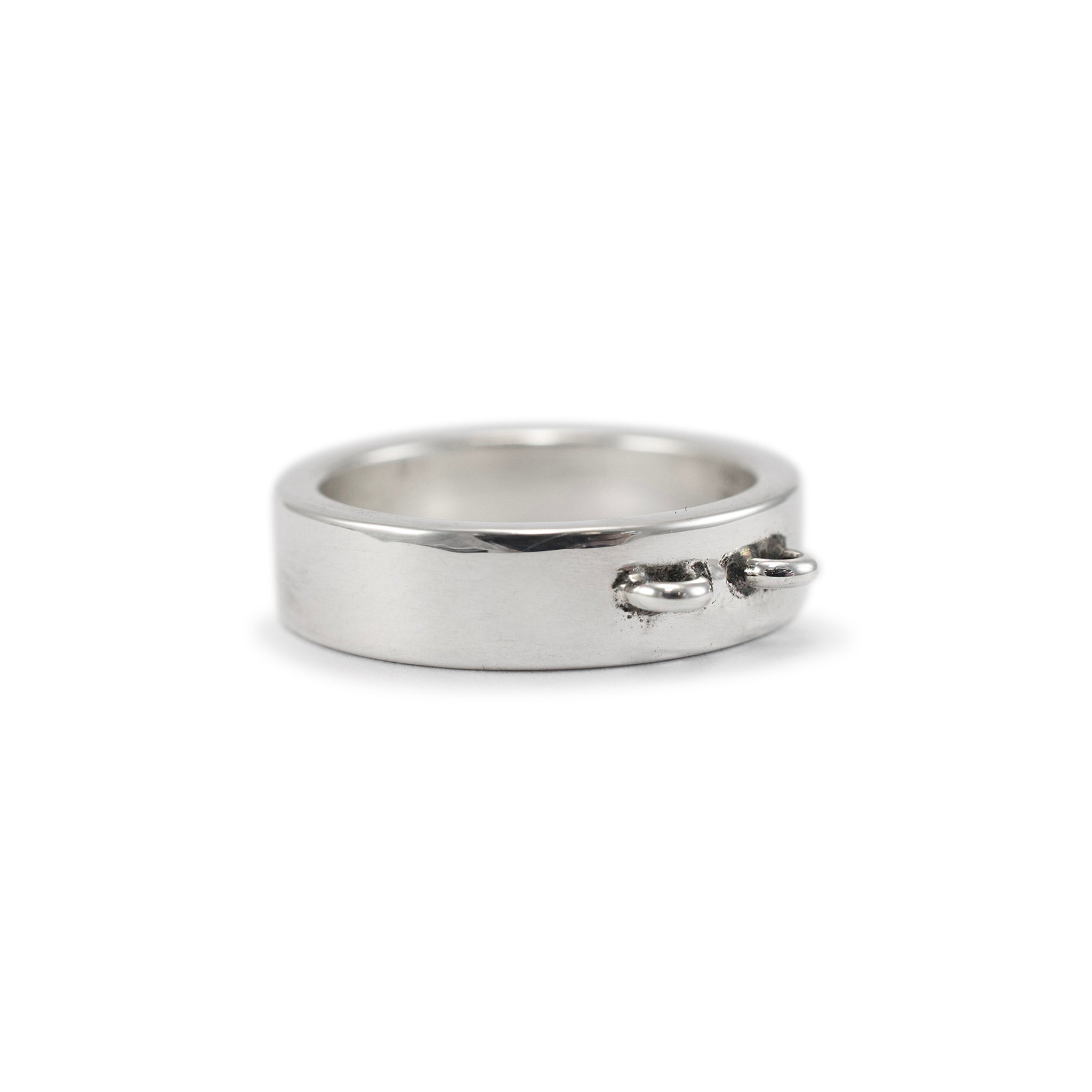 James Avery 925 Sterling Silver Create Your Own Double Dangle Ring
