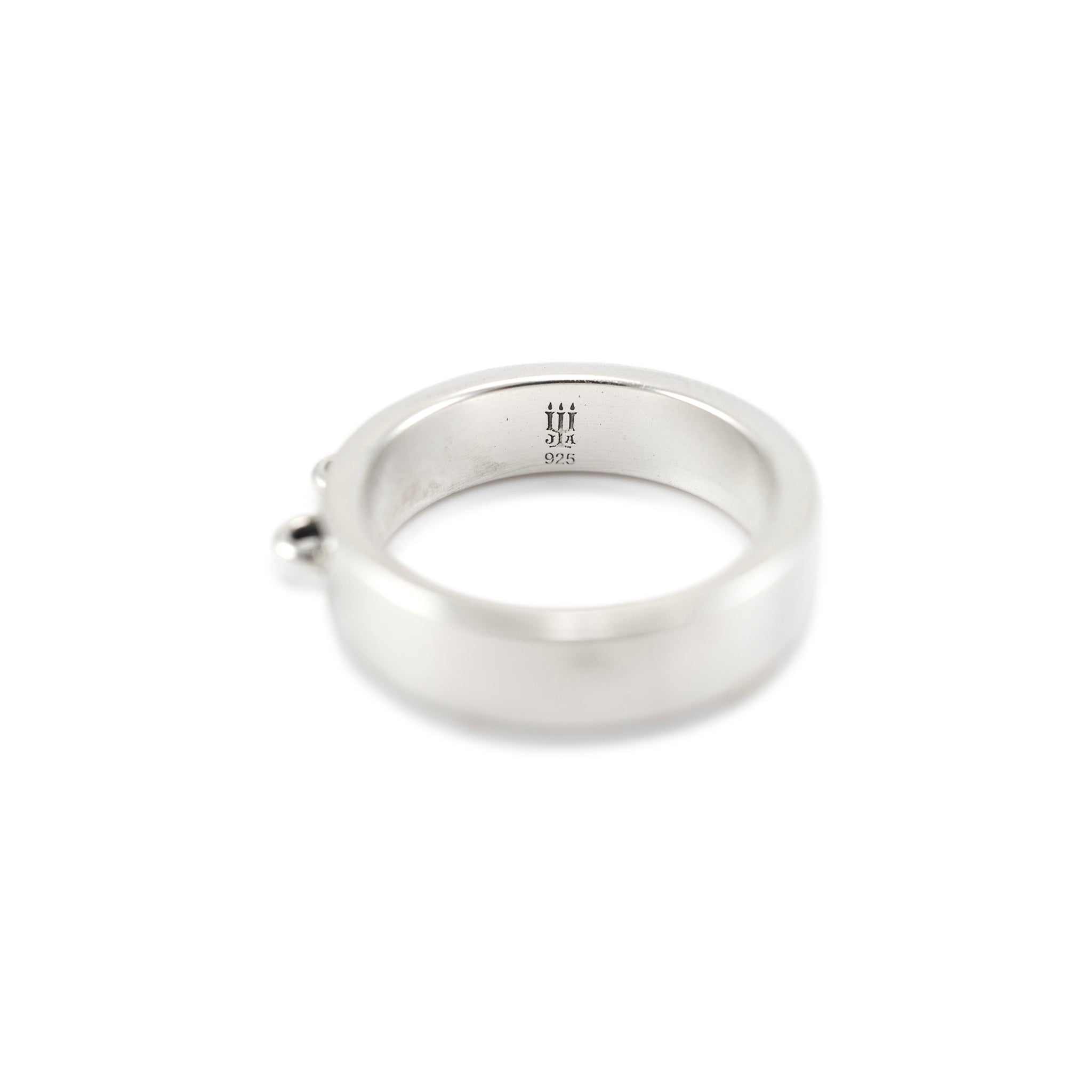James Avery 925 Sterling Silver Create Your Own Double Dangle Ring