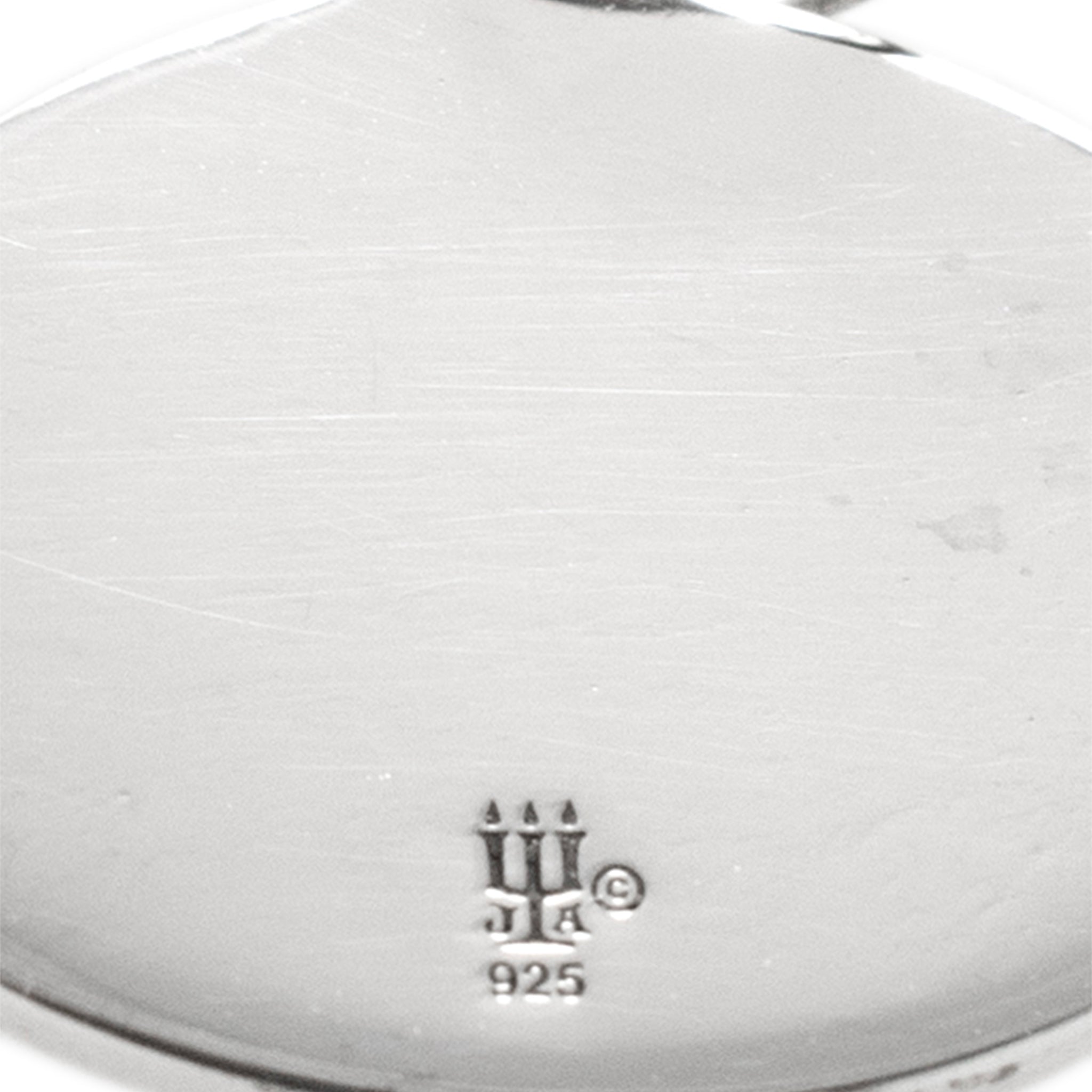 James Avery Retired 925 Sterling Silver Bicycle Oval Charm