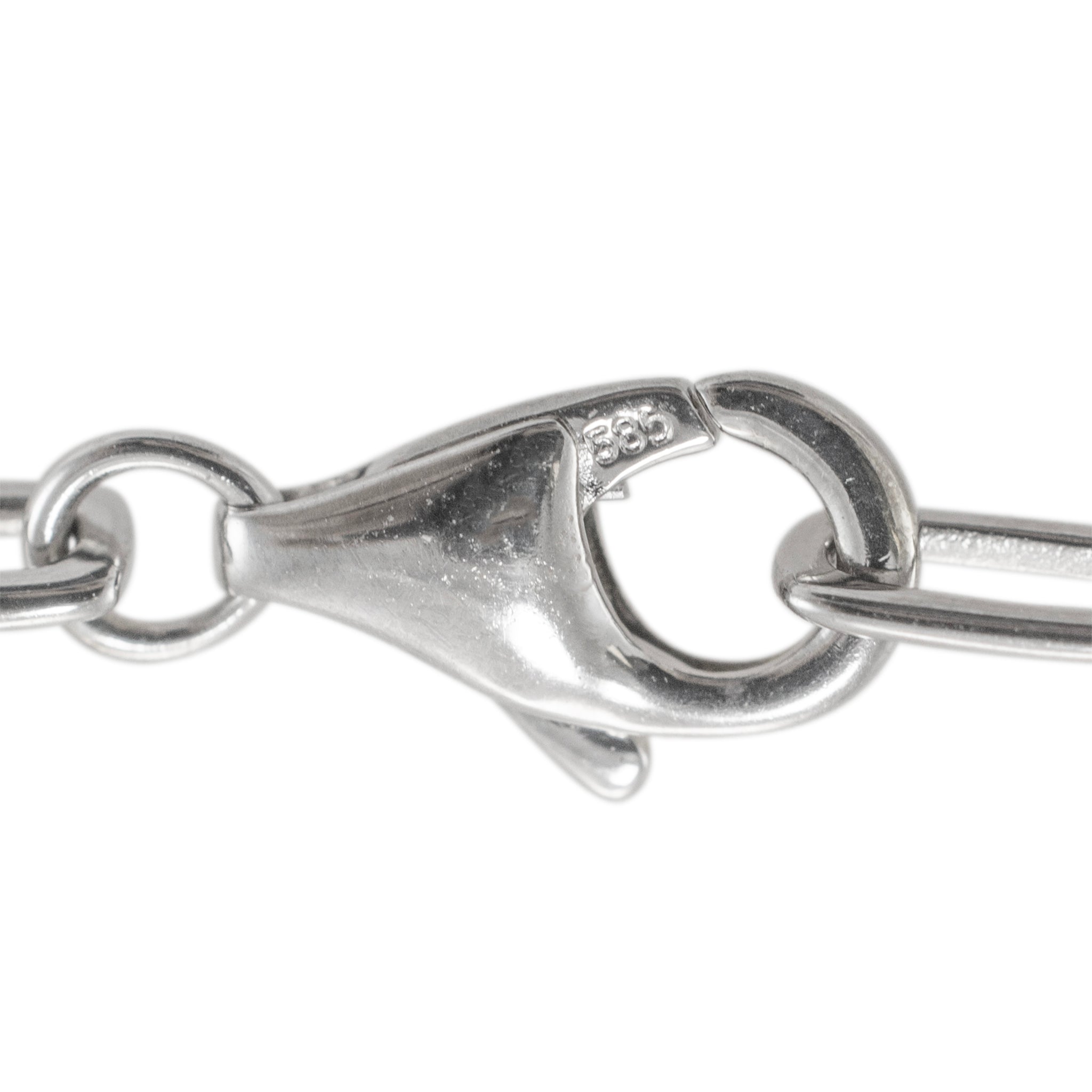 Ladies 14K White & Yellow Gold Pave Diamond Locket Pendant Necklace