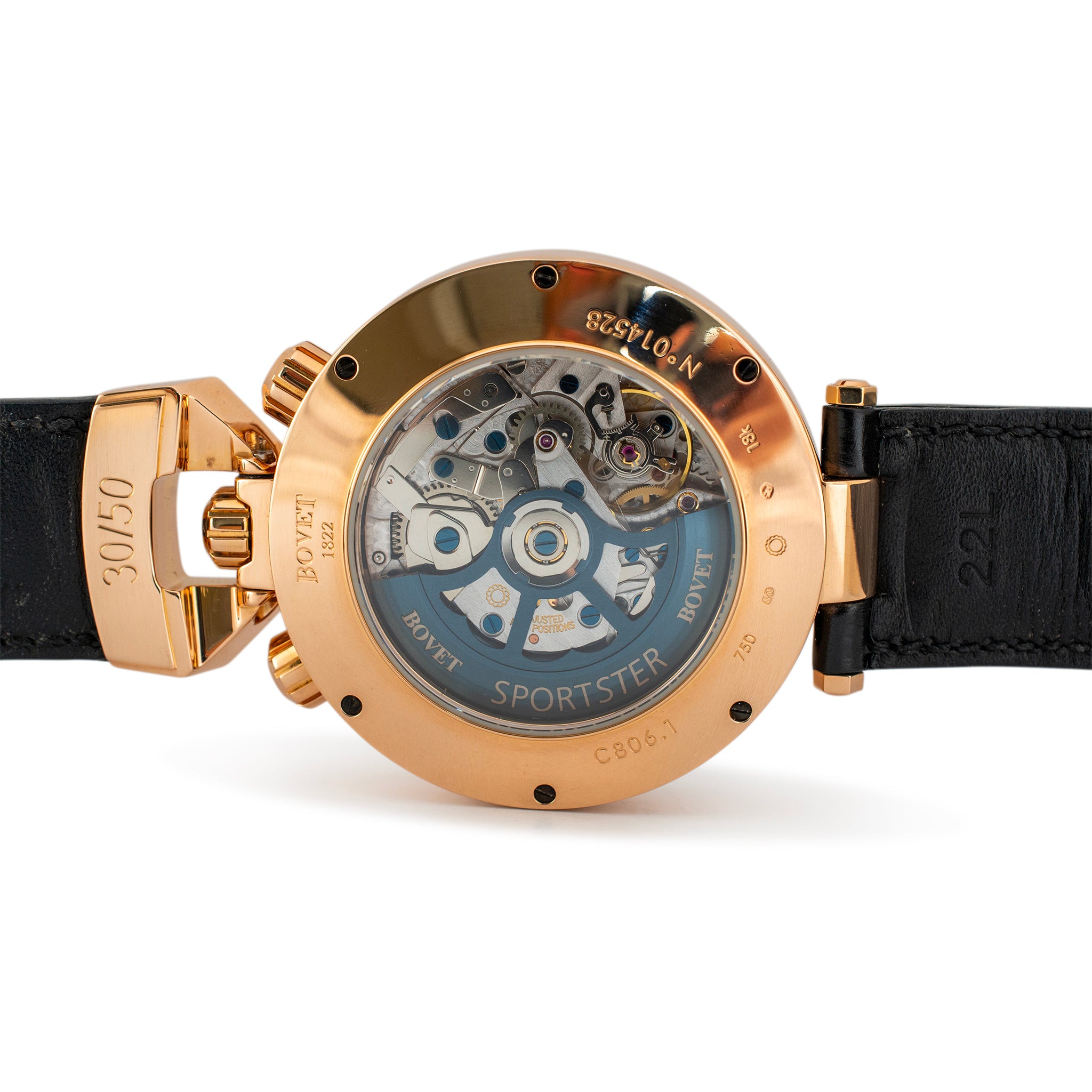 Bovet 1822 Saguaro 46MM SP0420 18K Gold Limited Edition Diamond Meteorite Watch