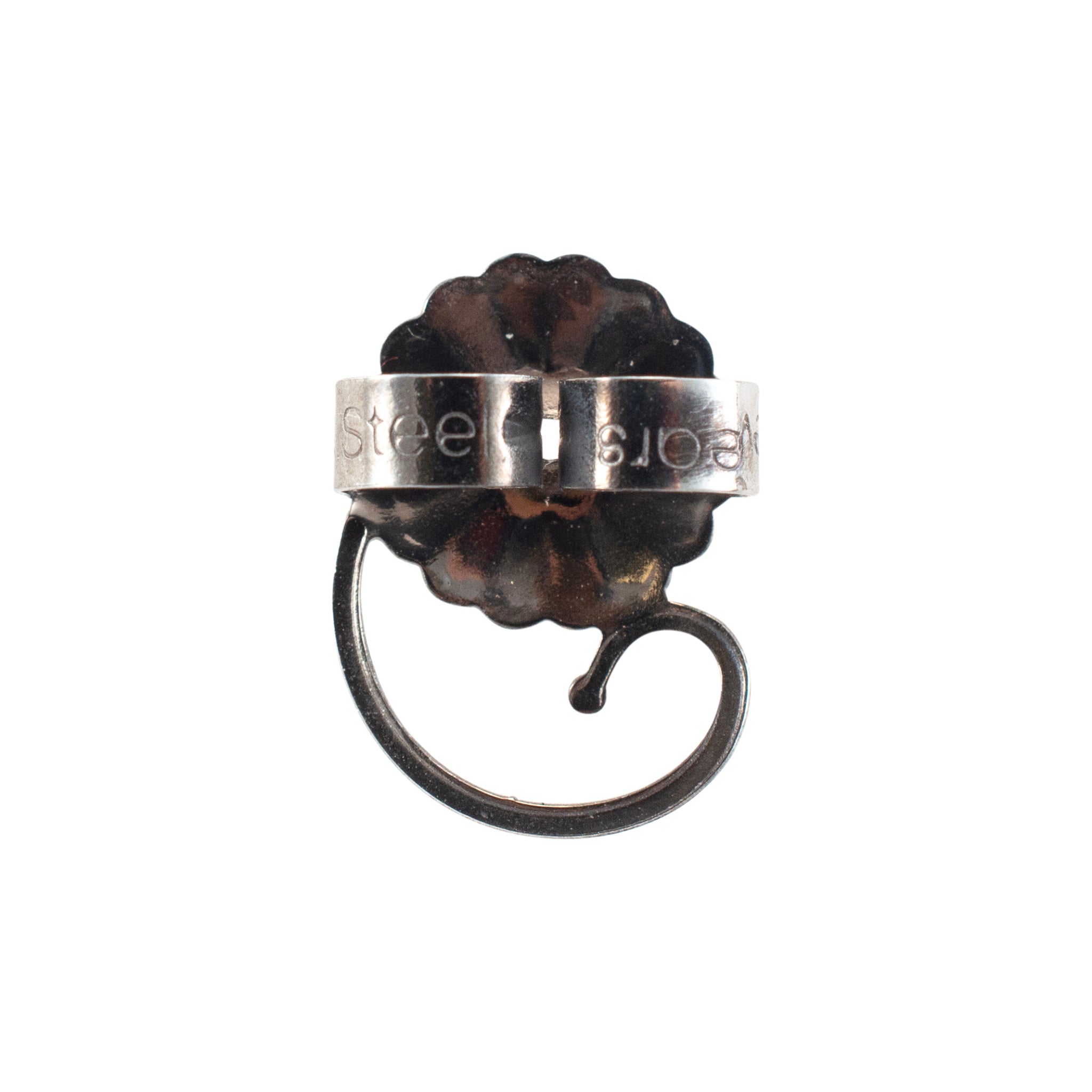 Vintage Silver Tourmaline Opal Multi Color Sapphire & Diamond Drop Earrings