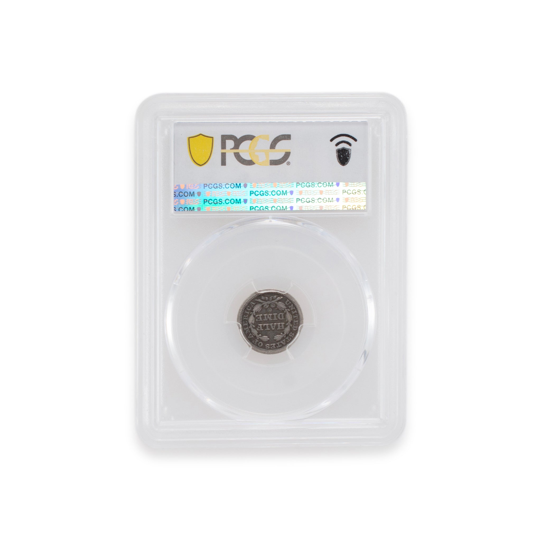 Antique 1855-O H10C Arrows Pcgs VG08 Half Dime Silver Coin