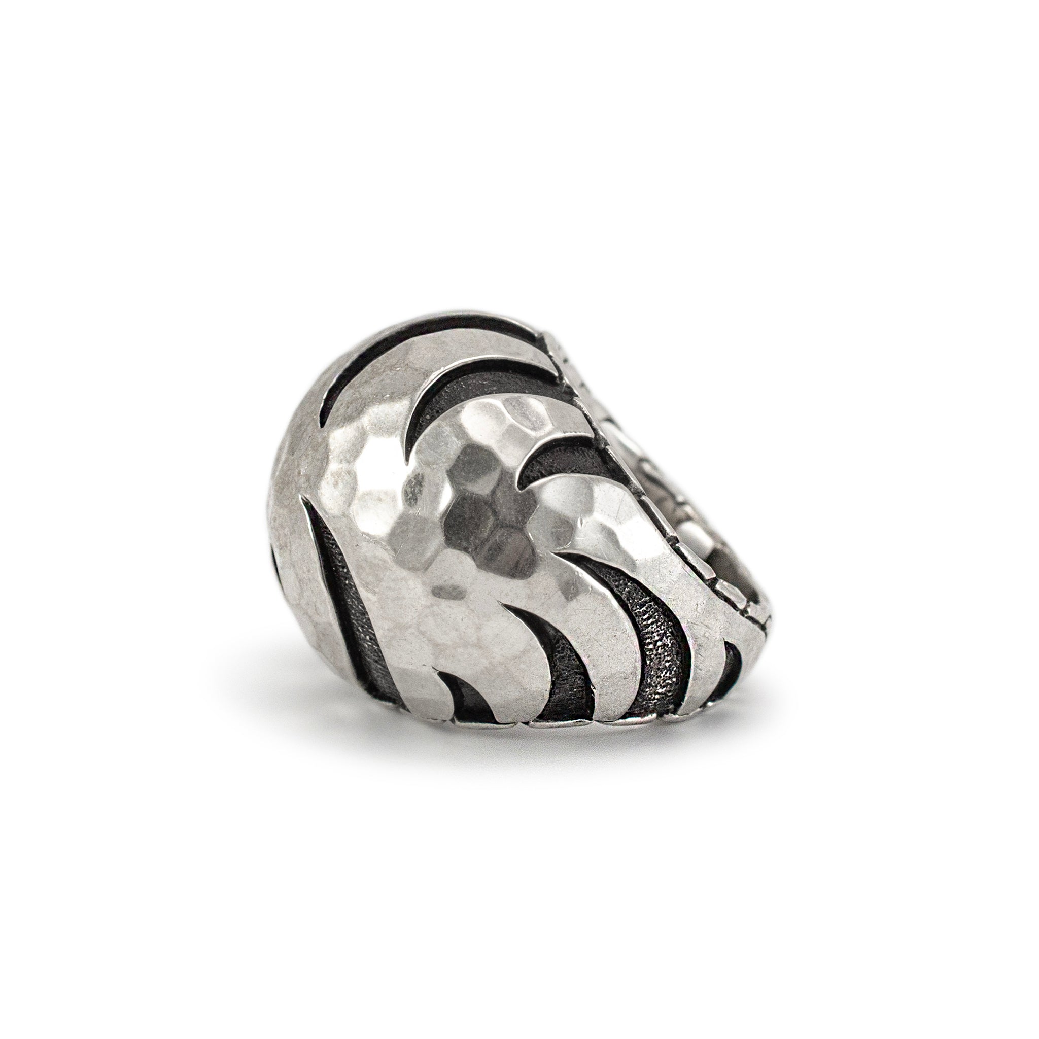 John Hardy Retired 925 Sterling Silver Palu Macan Tiger Cocktail Ring