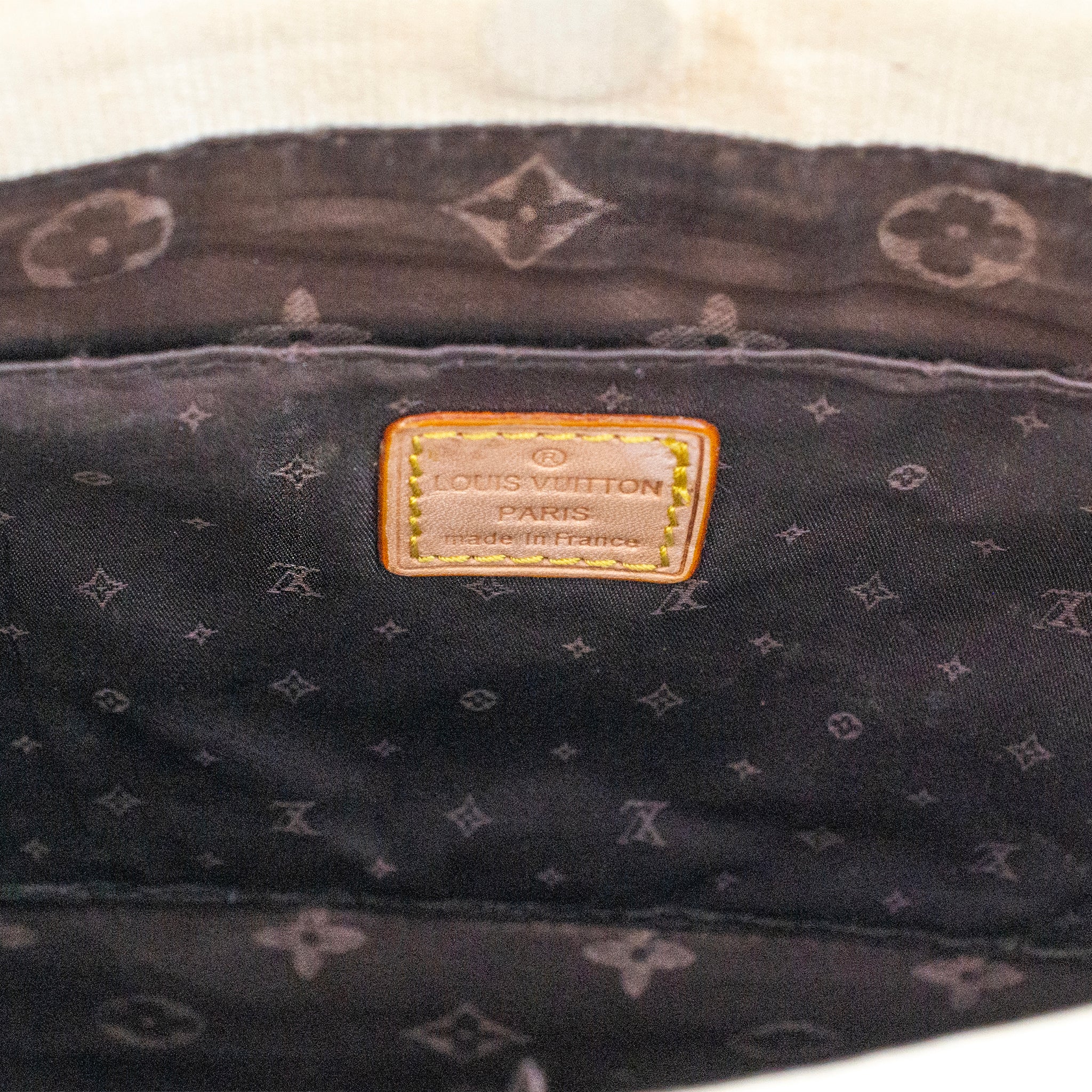 Vintage Louis Vuitton Limited Edition Toile Globe Shopper Tote Bag