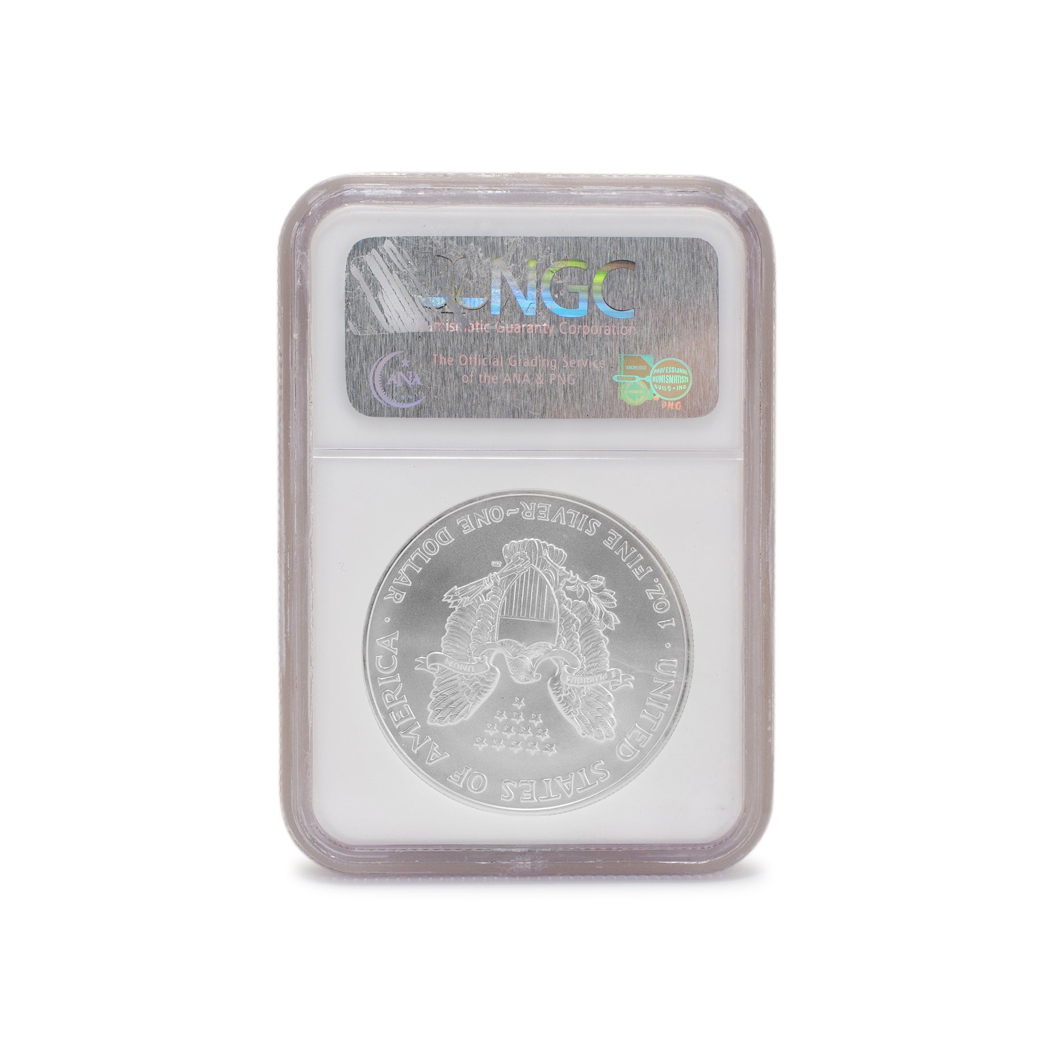 2007 1 Oz NGC MS 69 1$ Fine Silver Early Releases American Eagle Liberty Coin