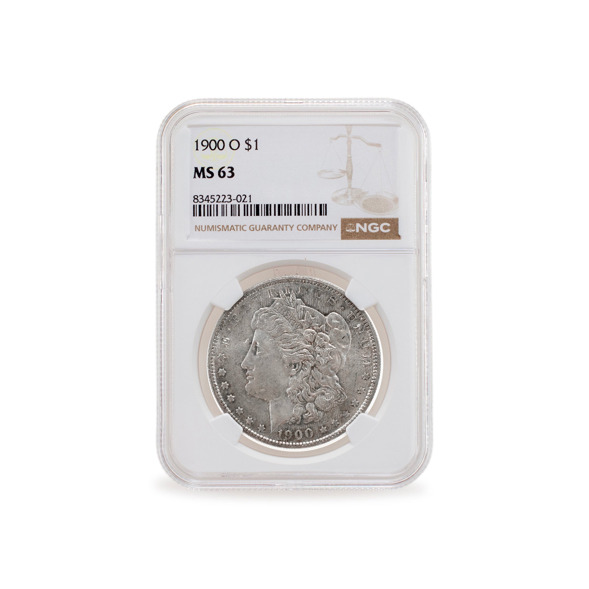 1900 O NGC MS63 Silver $1 Morgan Coin