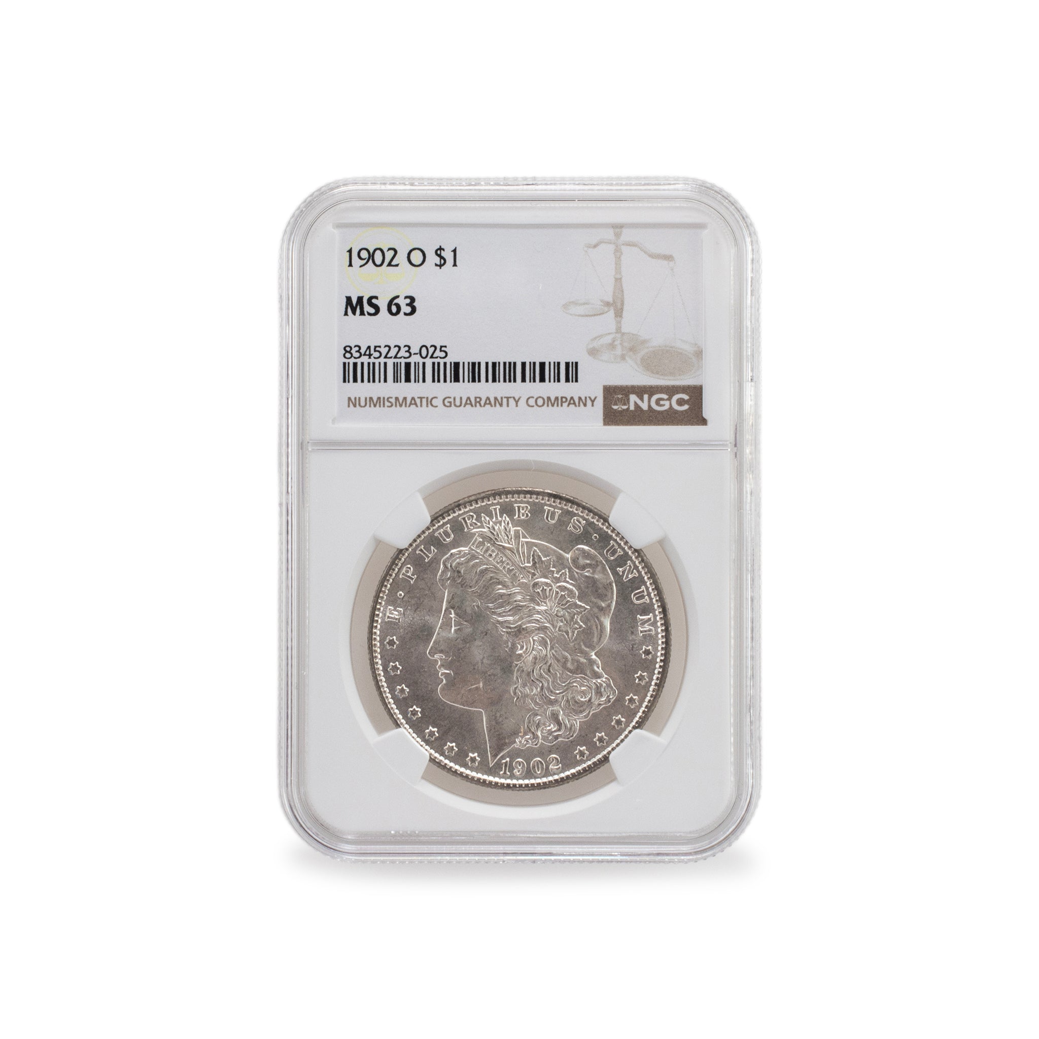 1902 O NGC MS63 Silver $1 Morgan Coin