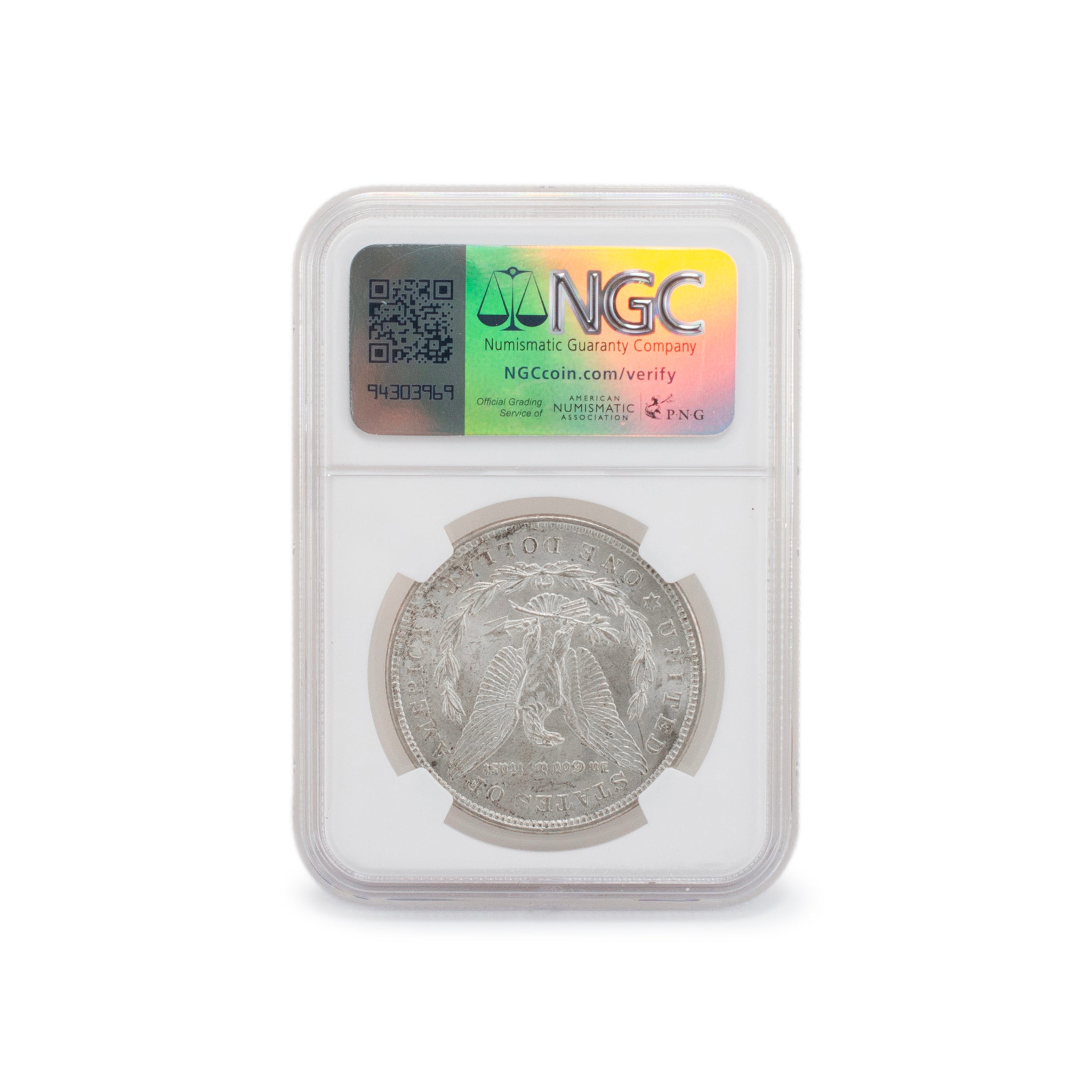 1921 NGC MS63 Silver $1 Morgan Coin
