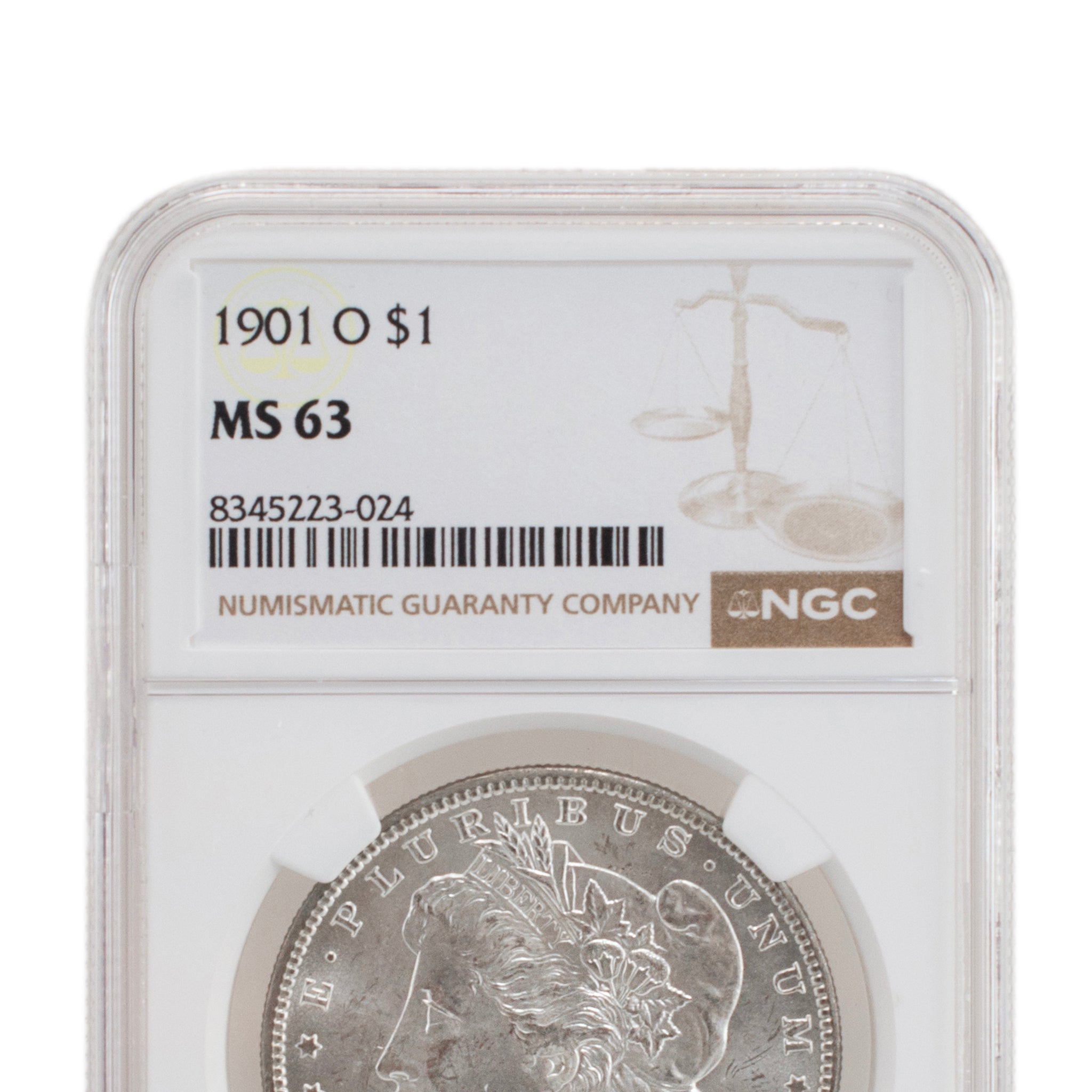1901 O NGC MS63 Silver $1 Morgan Coin