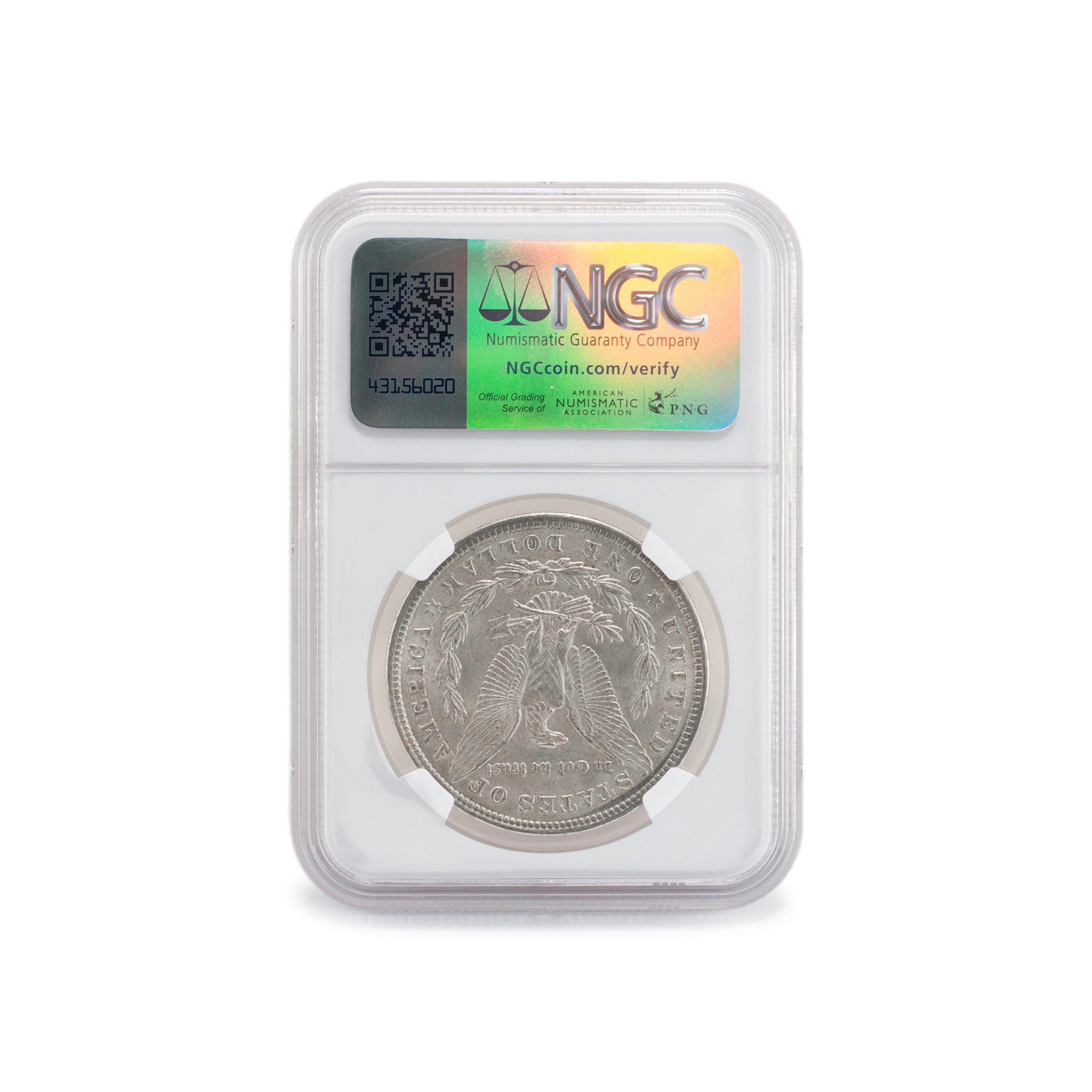 1921 NGC MS63 Silver $1 Morgan Coin