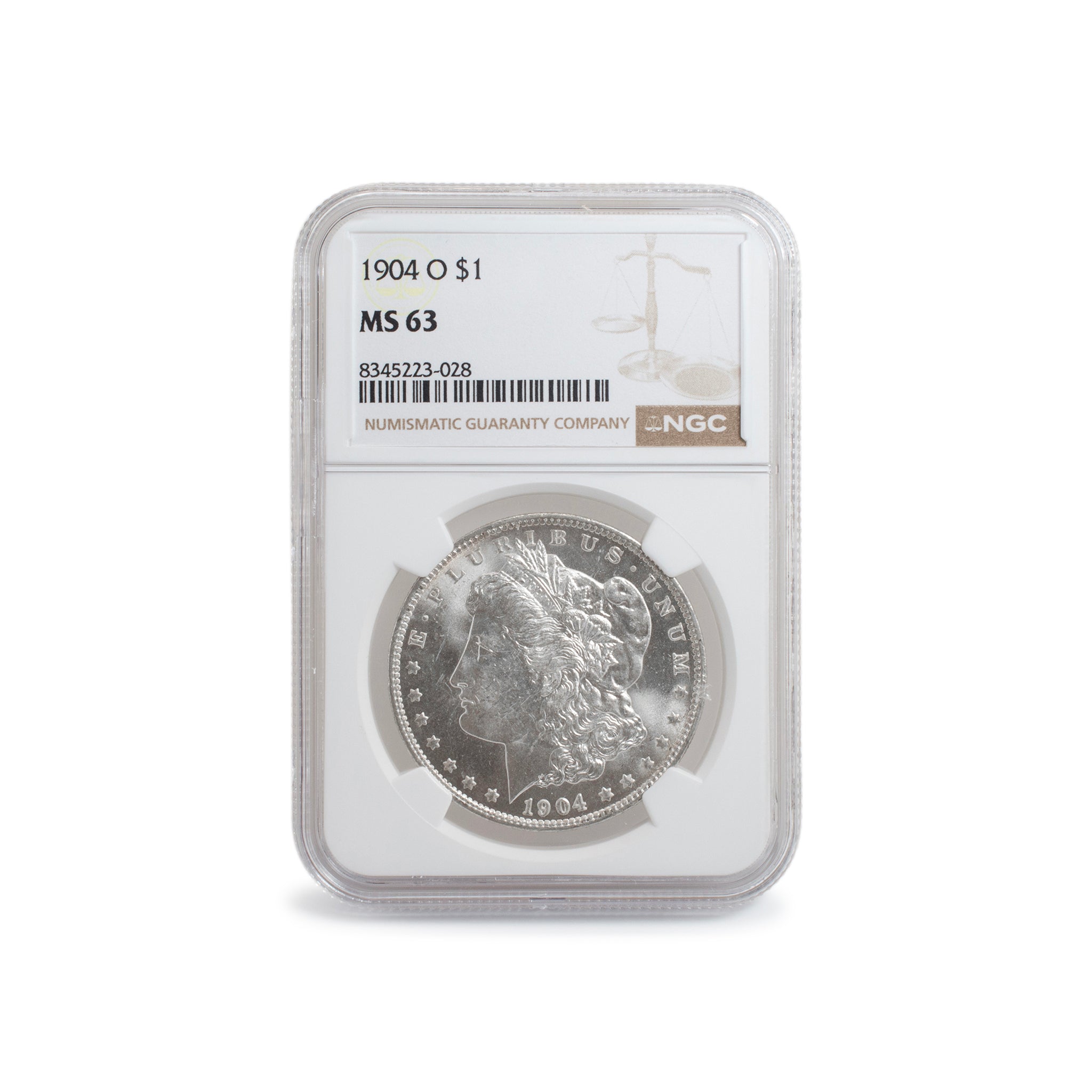 1904 O NGC MS63 Silver $1 Morgan Coin