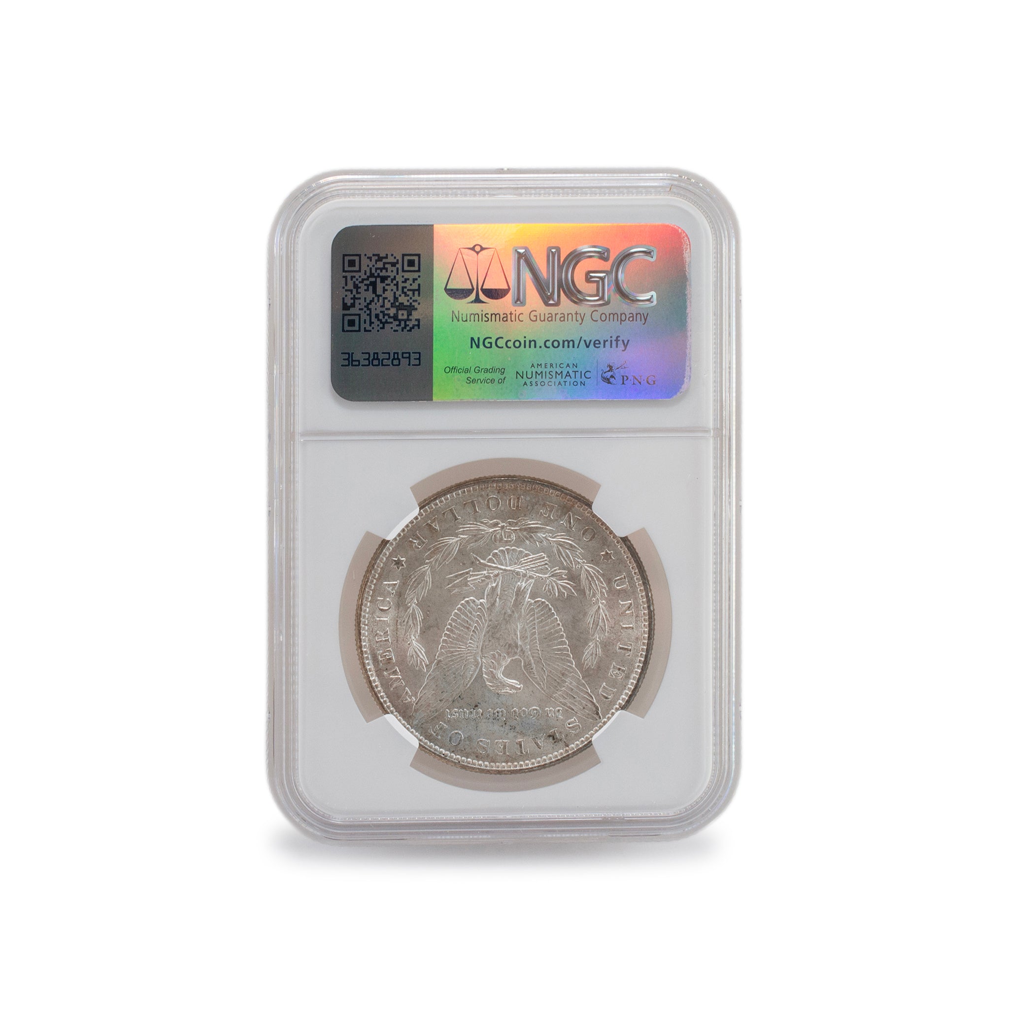 1887 NGC MS63 Silver $1 Morgan Coin