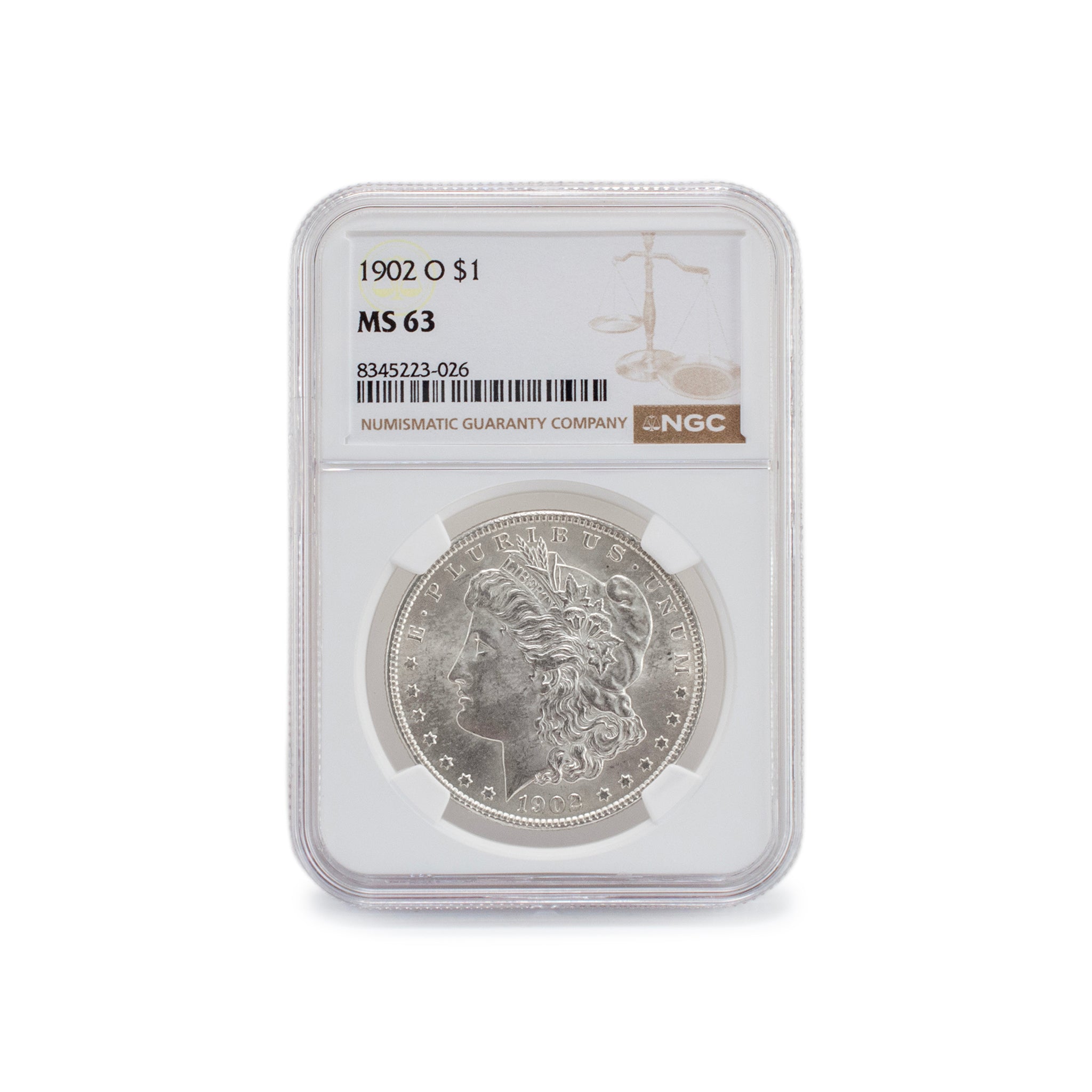 1902 O NGC MS63 Silver $1 Morgan Coin