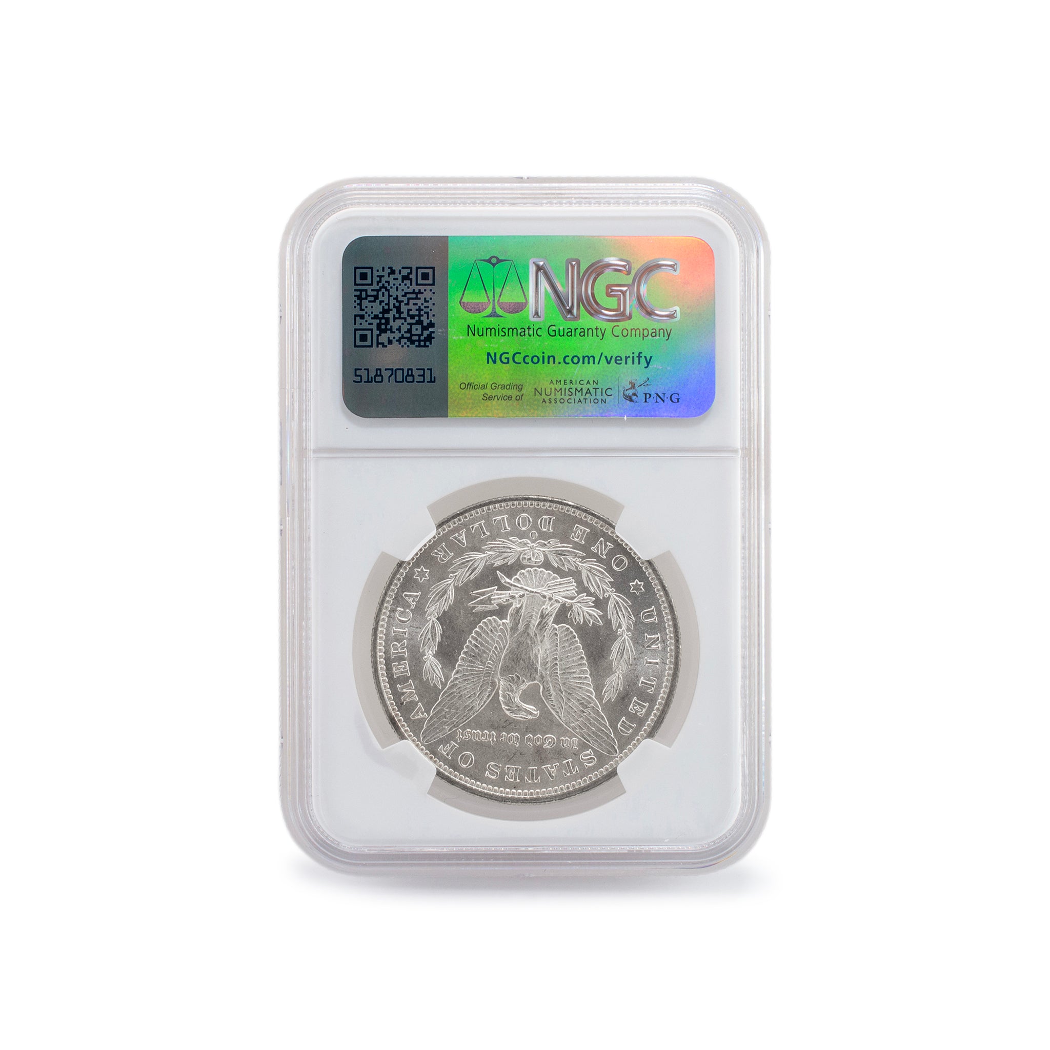 1883 - O NGC MS63 Silver $1 Morgan Coin