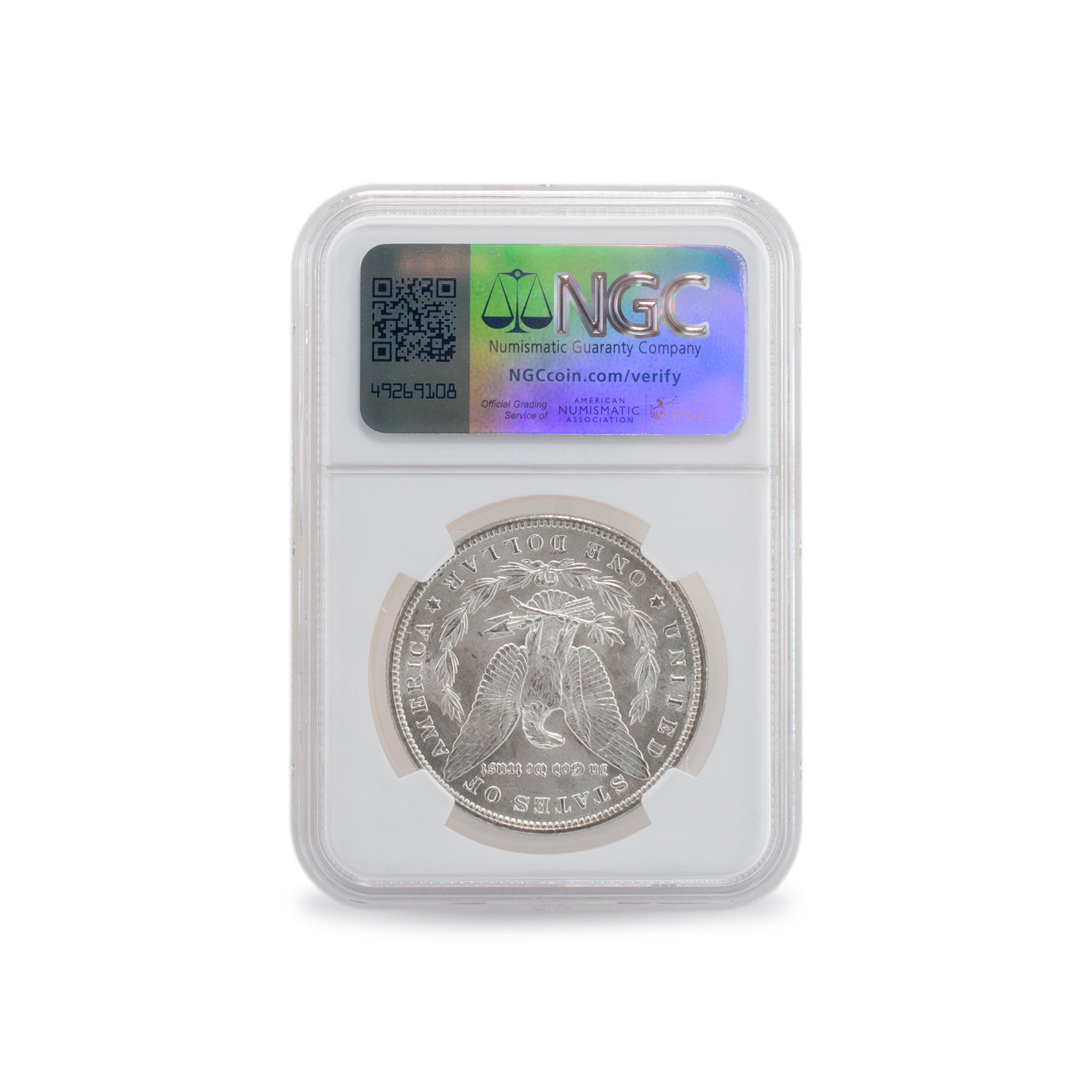1889 NGC MS64 Silver $1 Morgan Coin