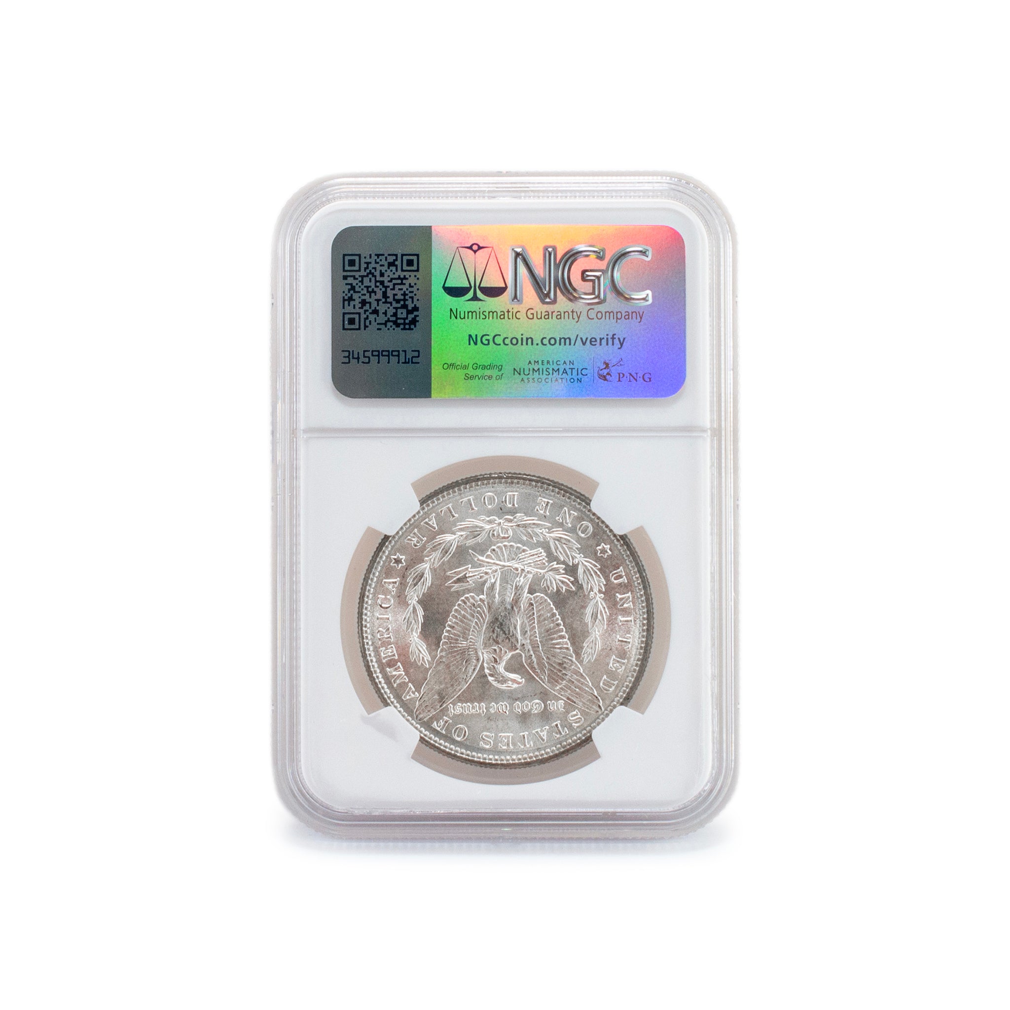1888 NGC MS64 Silver $1 Morgan Coin