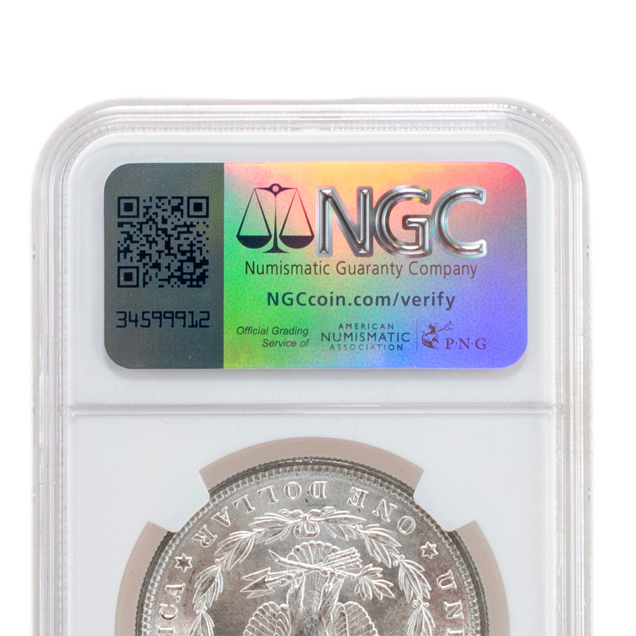 1888 NGC MS64 Silver $1 Morgan Coin