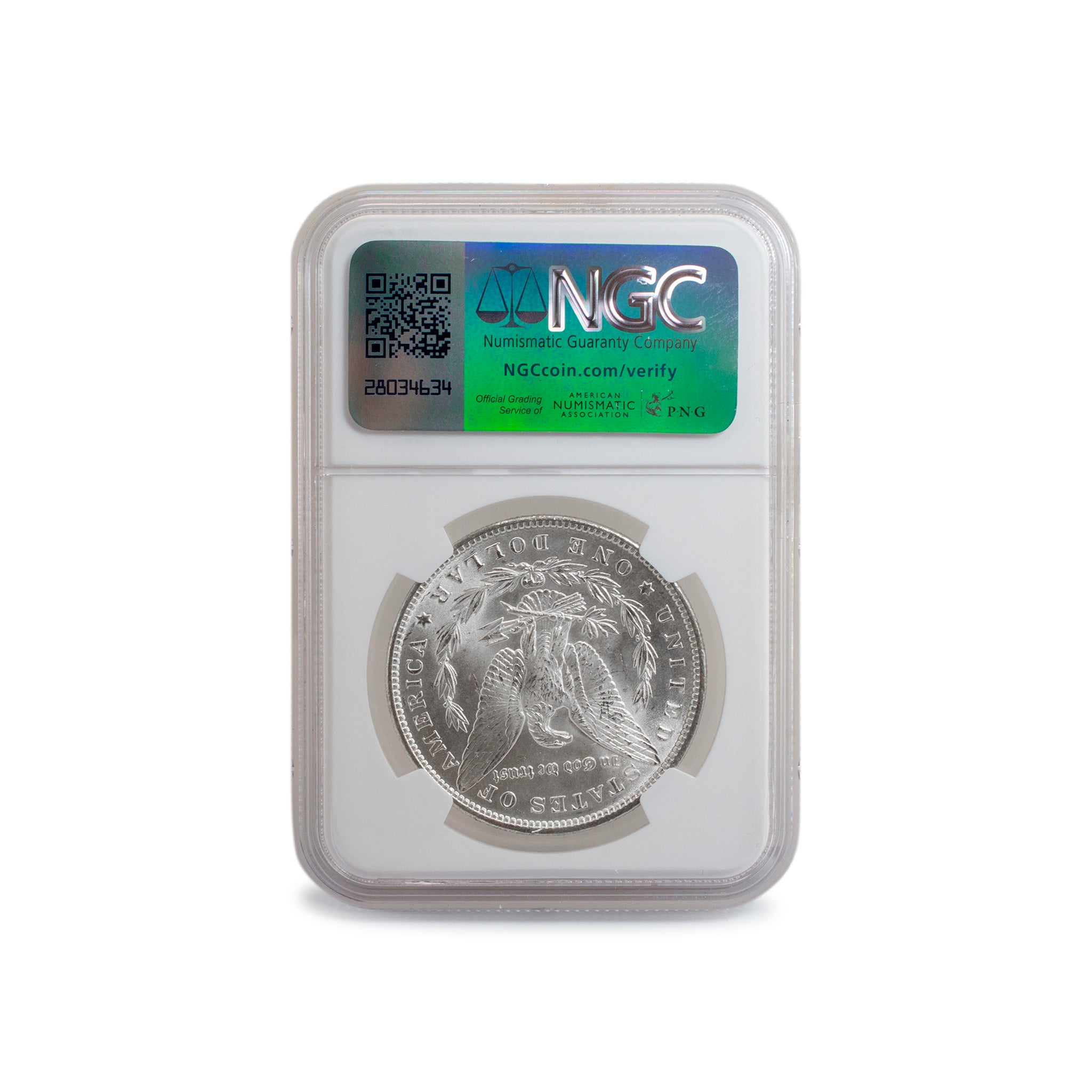 1888 NGC MS64 Silver $1 Morgan Coin