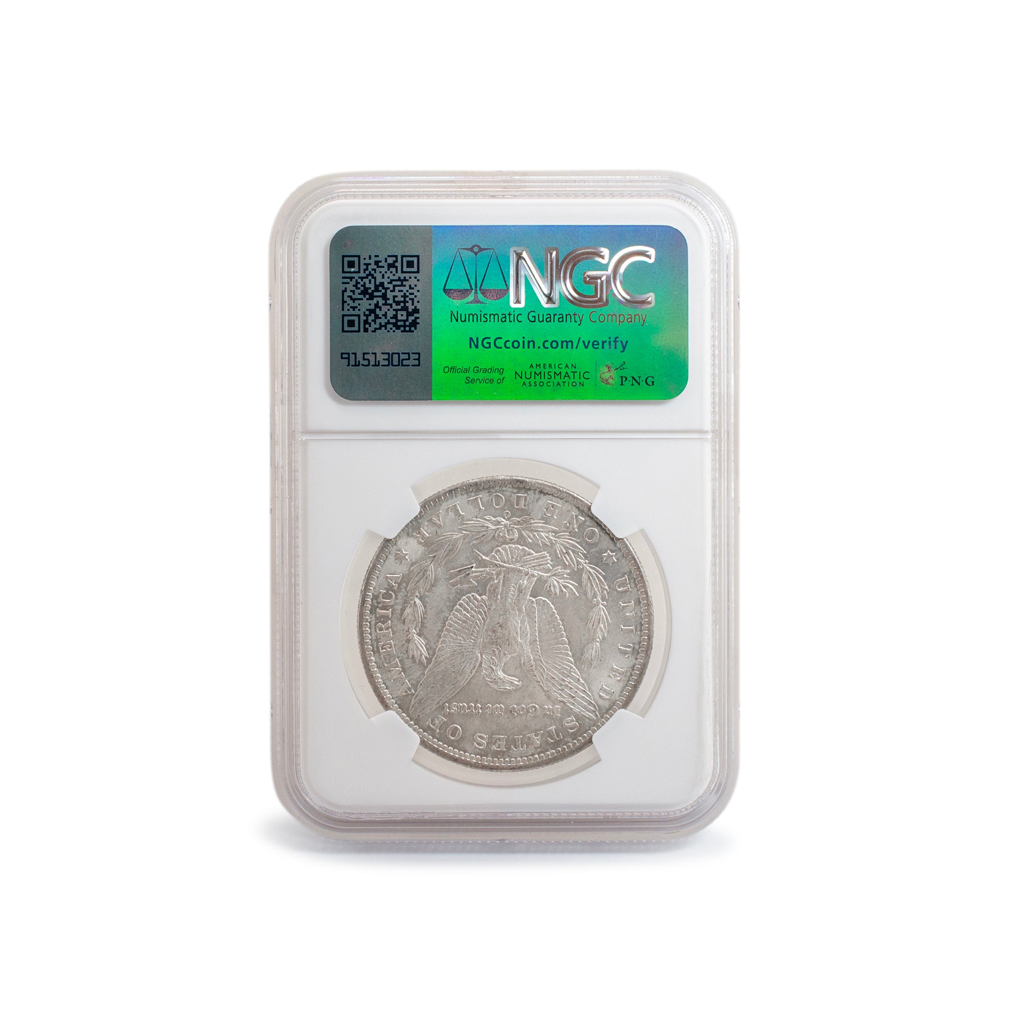 1885 - O NGC MS64 Silver $1 Morgan Coin