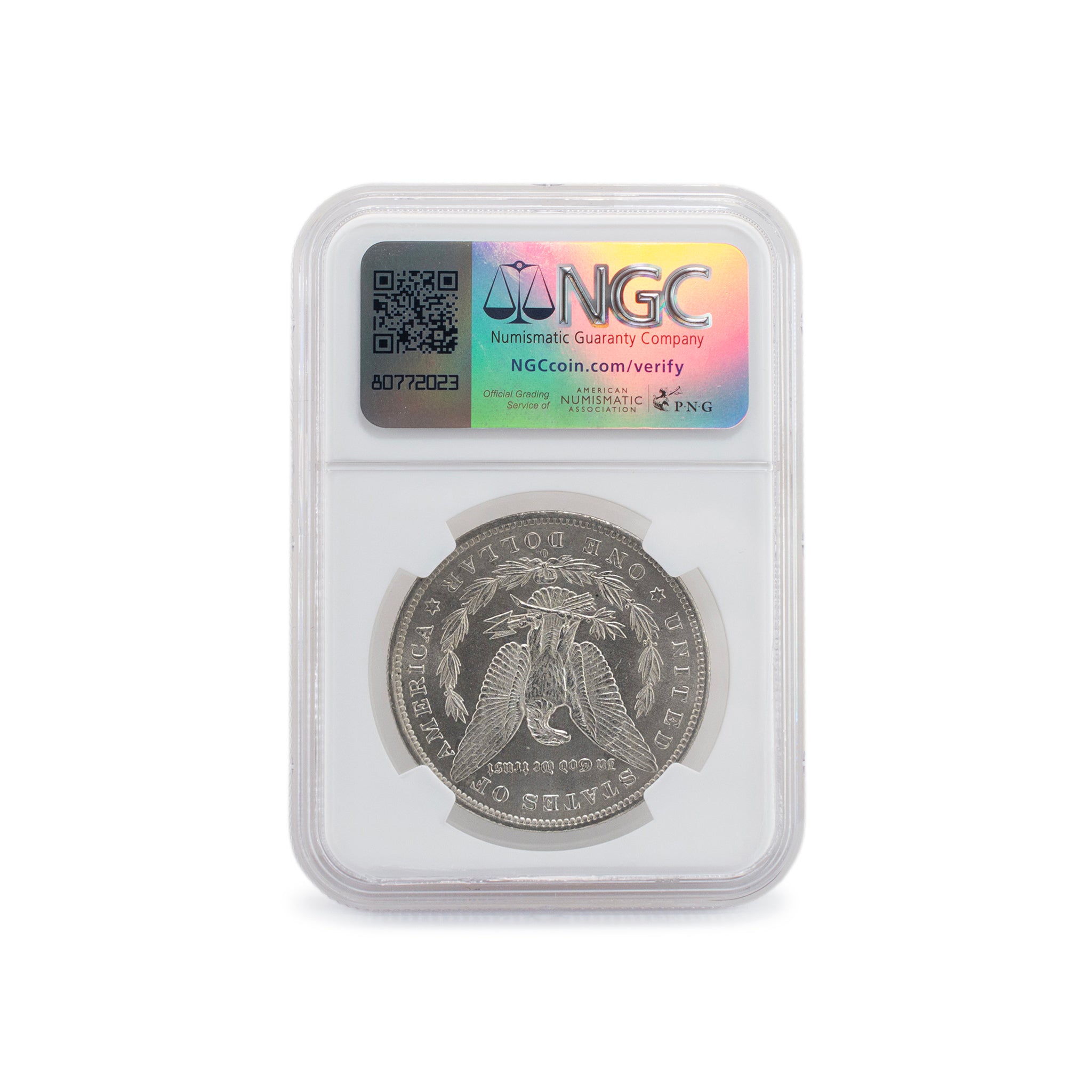 1885 - O NGC MS64 Silver $1 Morgan Coin