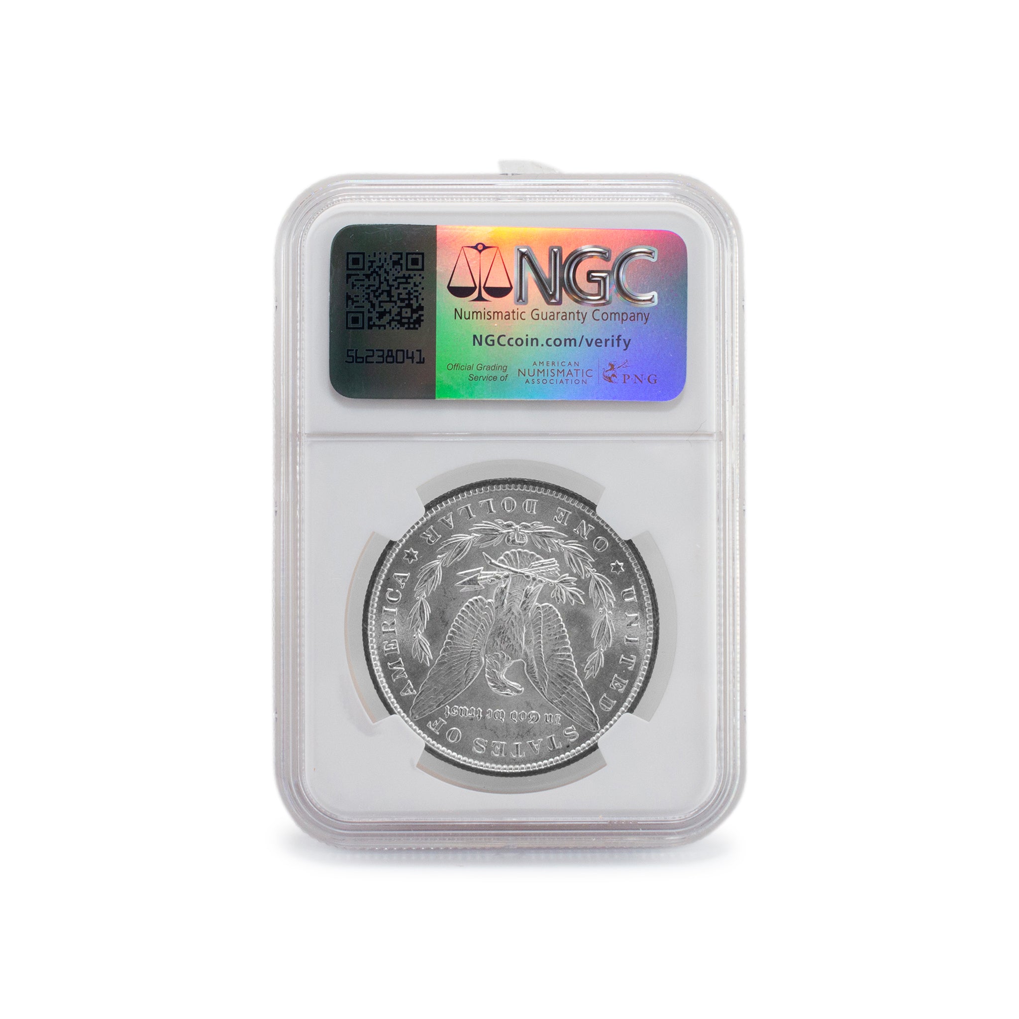 1896 NGC MS63 Silver $1 Morgan Coin
