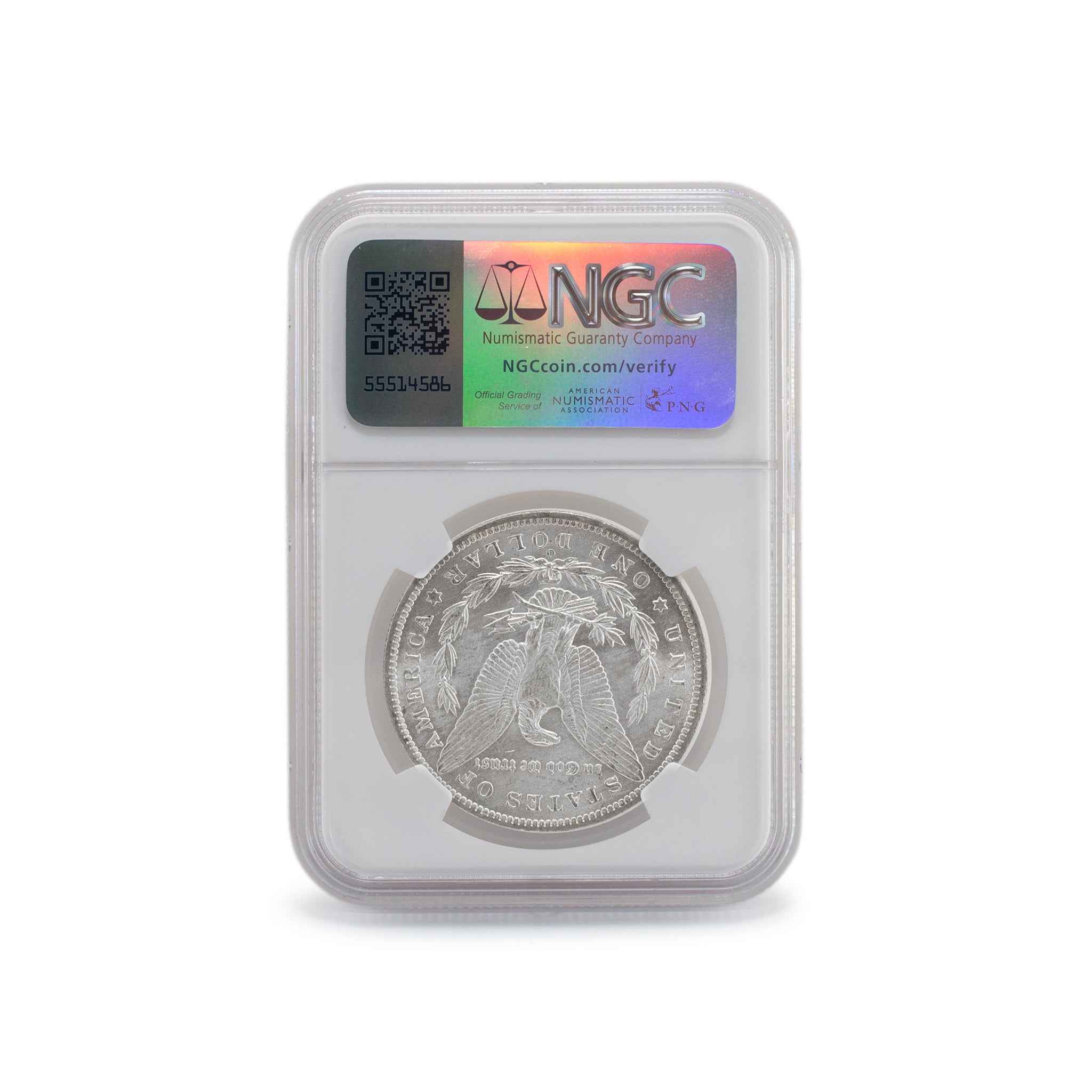 1890 O NGC MS63 Silver $1 Morgan Coin