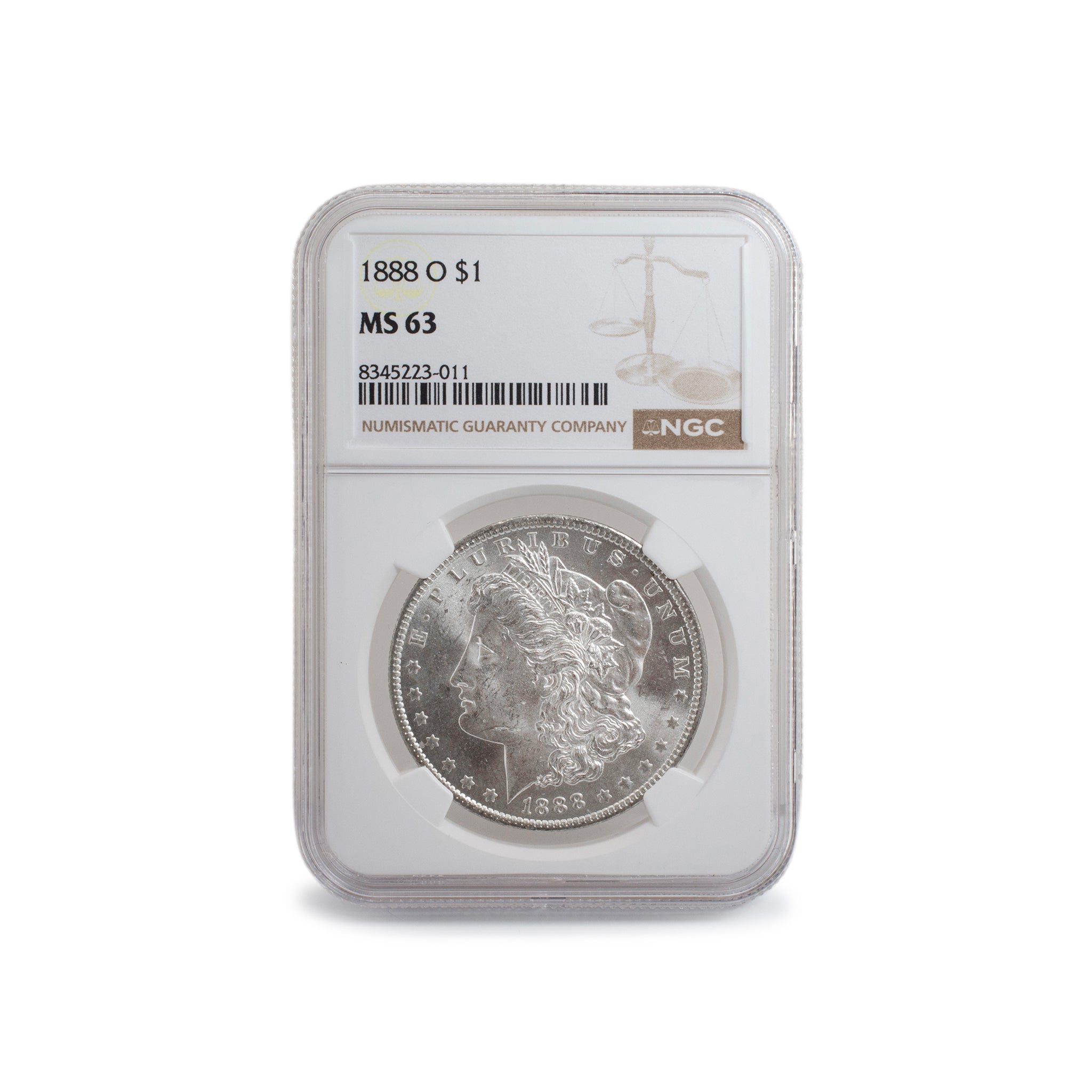 1888 O NGC MS63 Silver $1 Morgan Coin