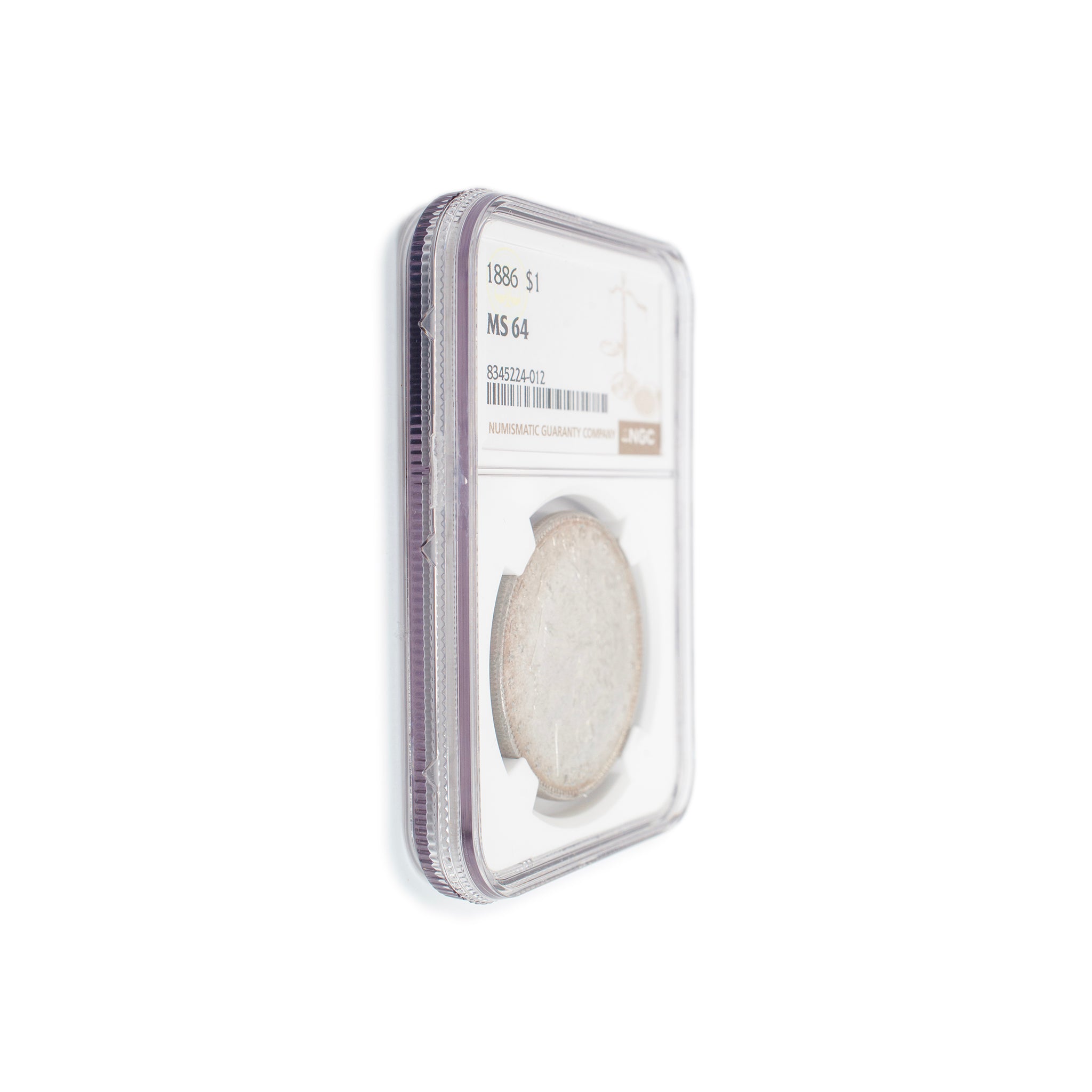 1886 NGC MS64 Silver $1 Morgan Coin