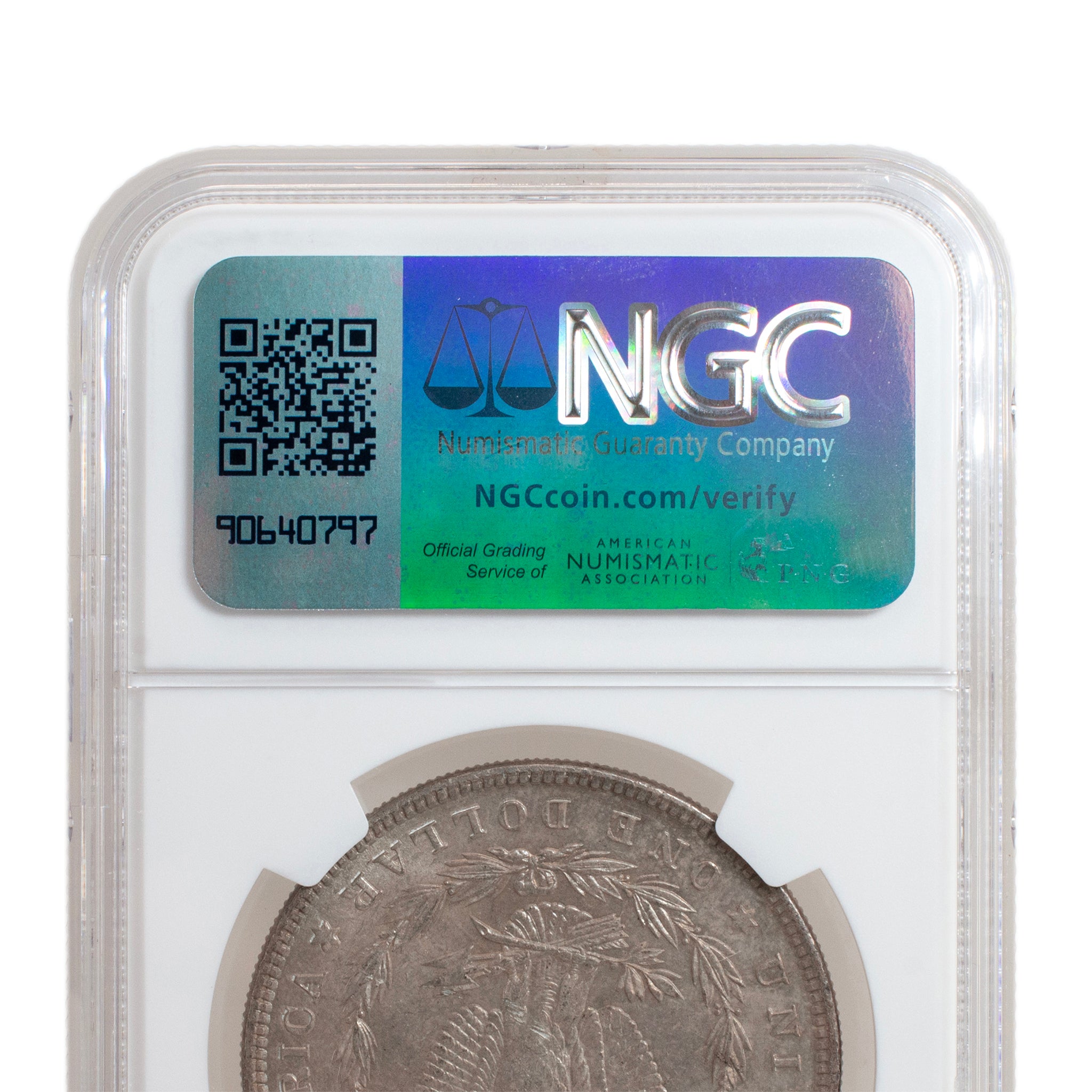 1886 NGC MS64 Silver $1 Morgan Coin