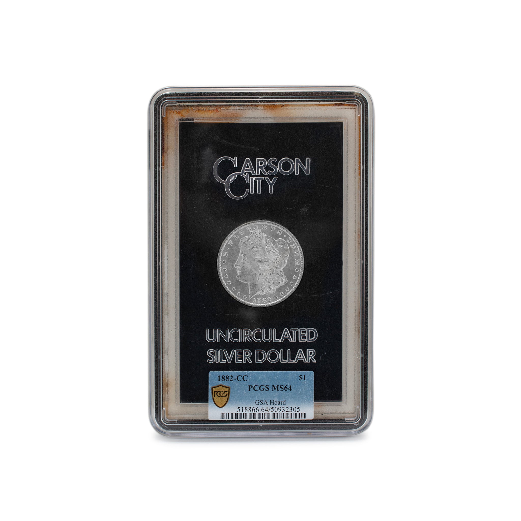 1882 CC GSA MS64 PCGS Morgan Silver Dollar