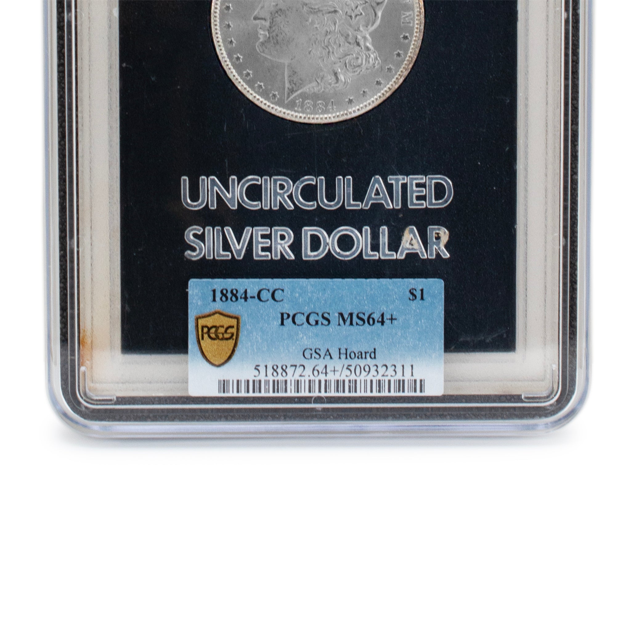 1884 CC GSA MS64+ PCGS Morgan Silver Dollar
