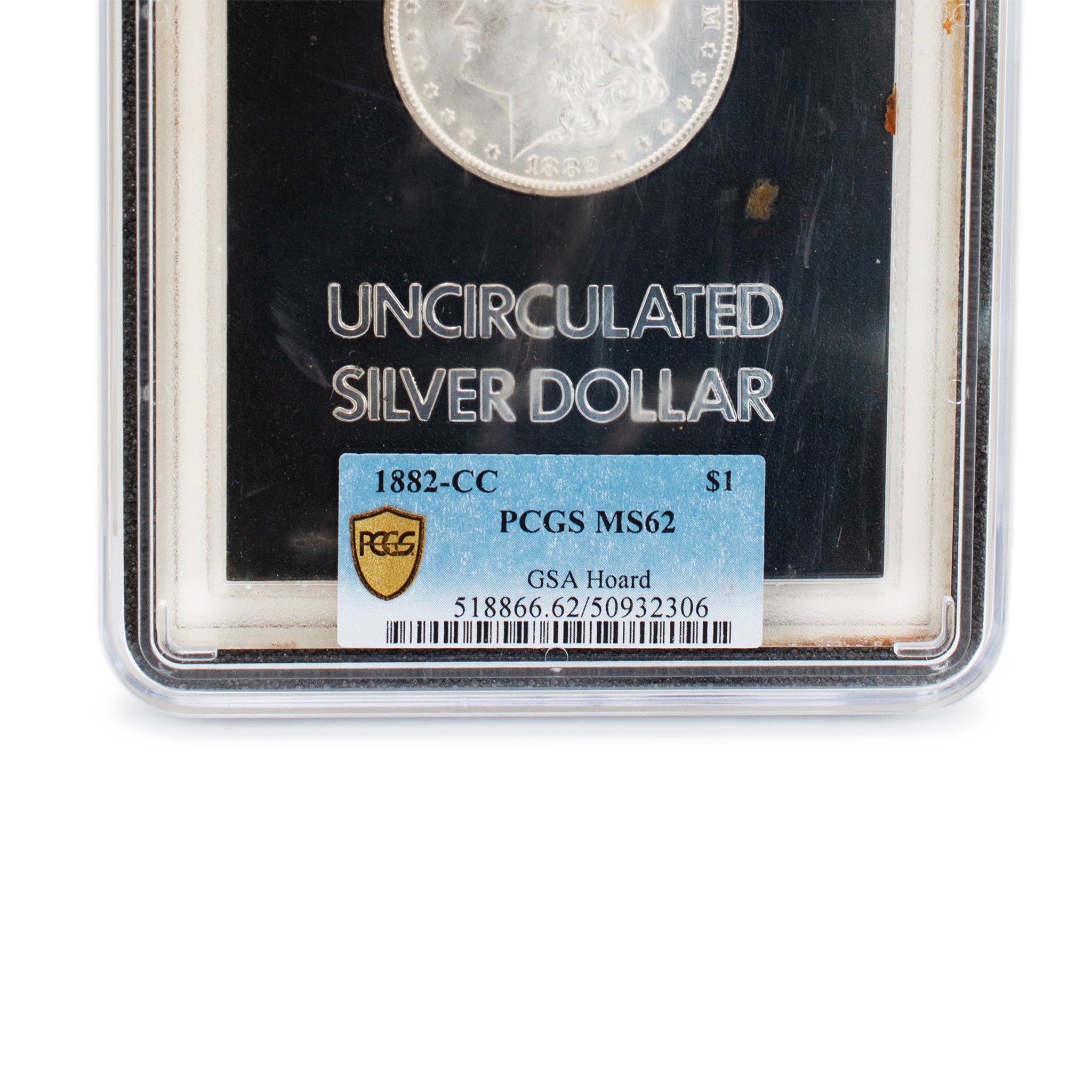 1882 CC GSA MS62 PCGS Morgan Silver Dollar