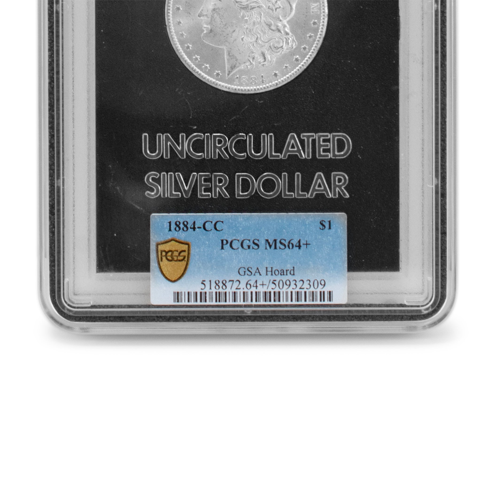 1884 CC GSA MS64+ PCGS Morgan Silver Dollar