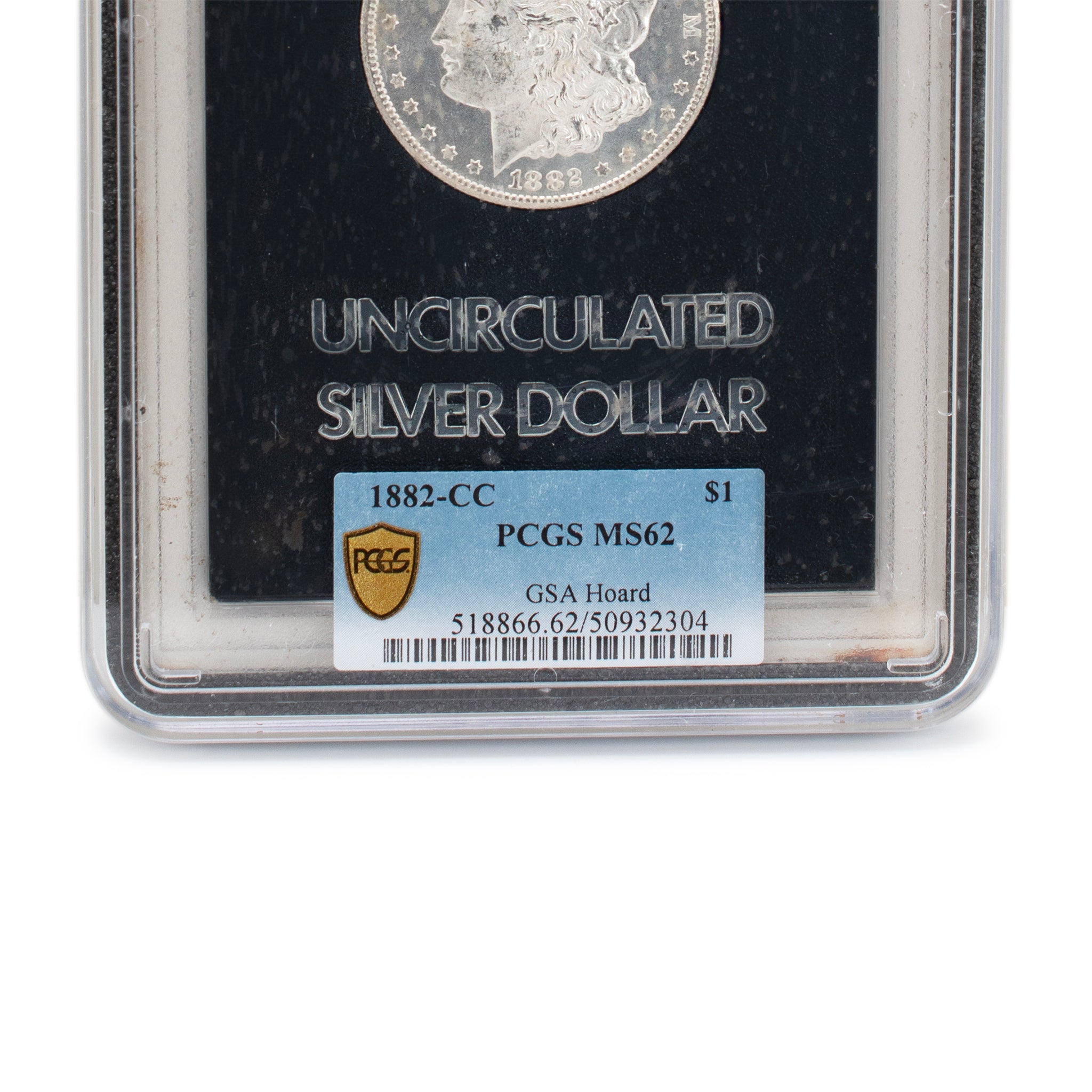 1882 CC GSA MS62 PCGS Morgan Silver Dollar