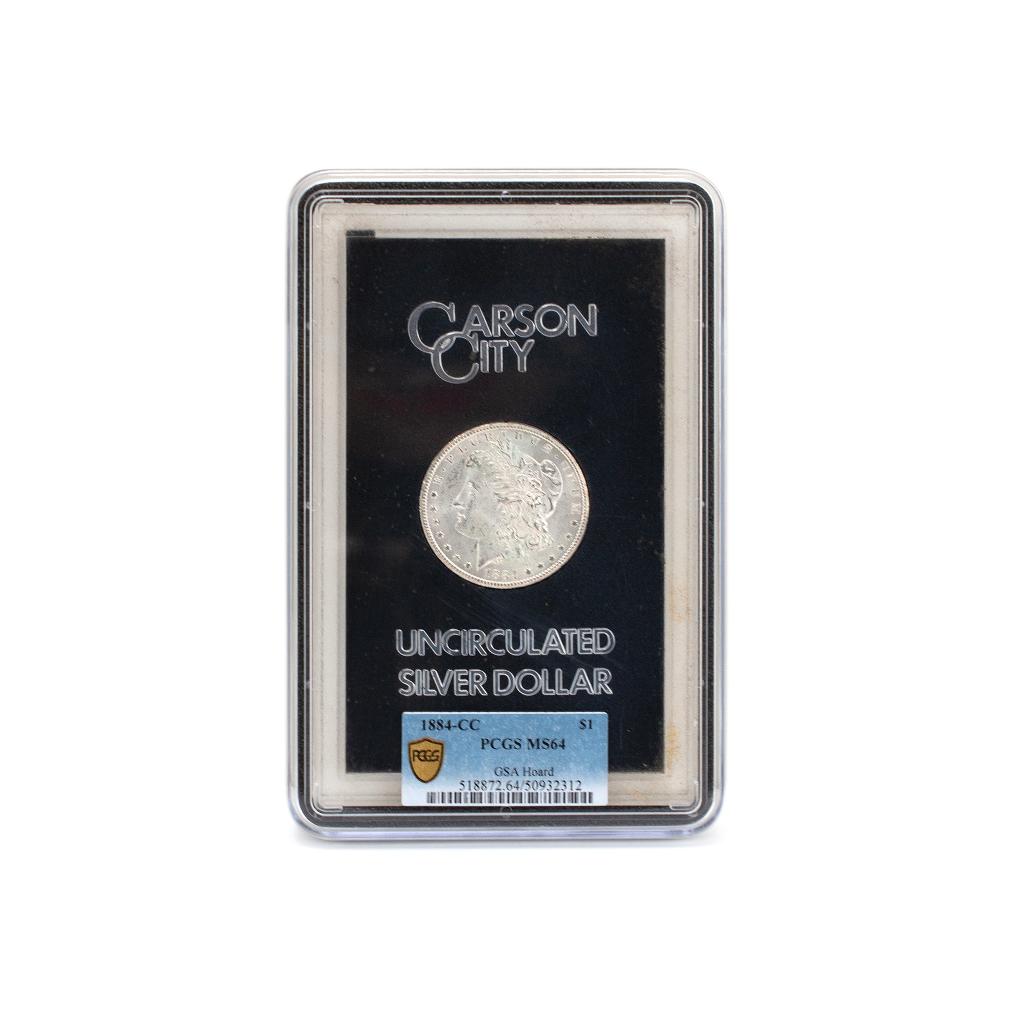 1884 CC GSA MS64 PCGS Morgan Silver Dollar