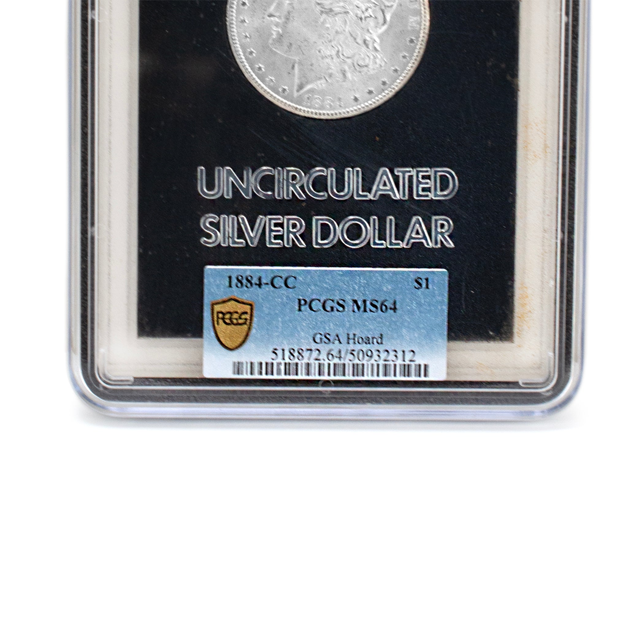 1884 CC GSA MS64 PCGS Morgan Silver Dollar