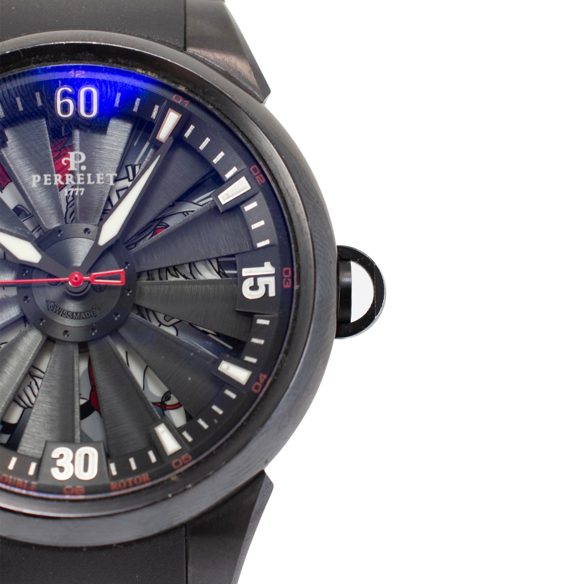 Perrelet Turbine 44MM A4021/3 Limited Edition Erotic Dial Stainless Steel Watch