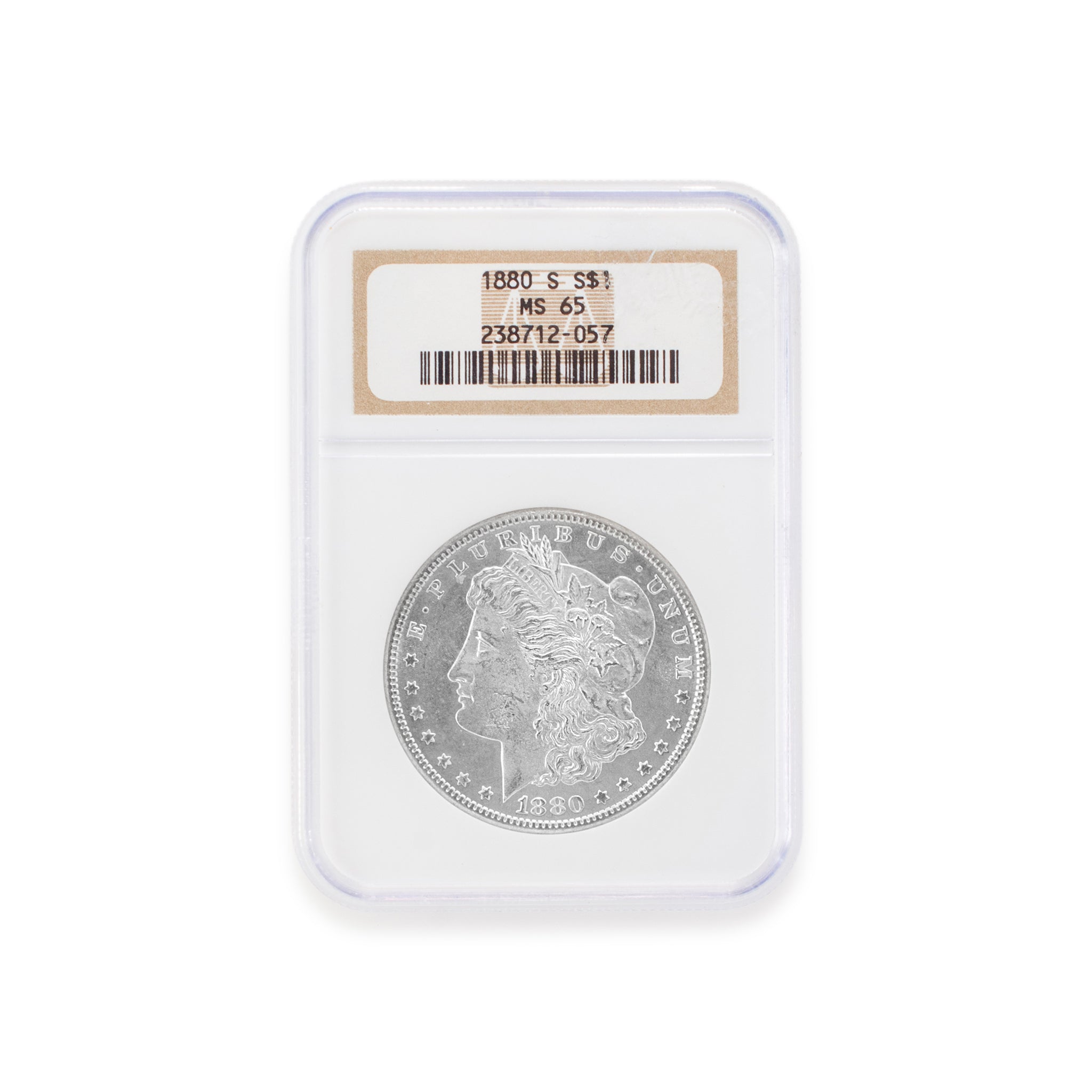 1880-S NGC MS65 Silver $1 Morgan Coin