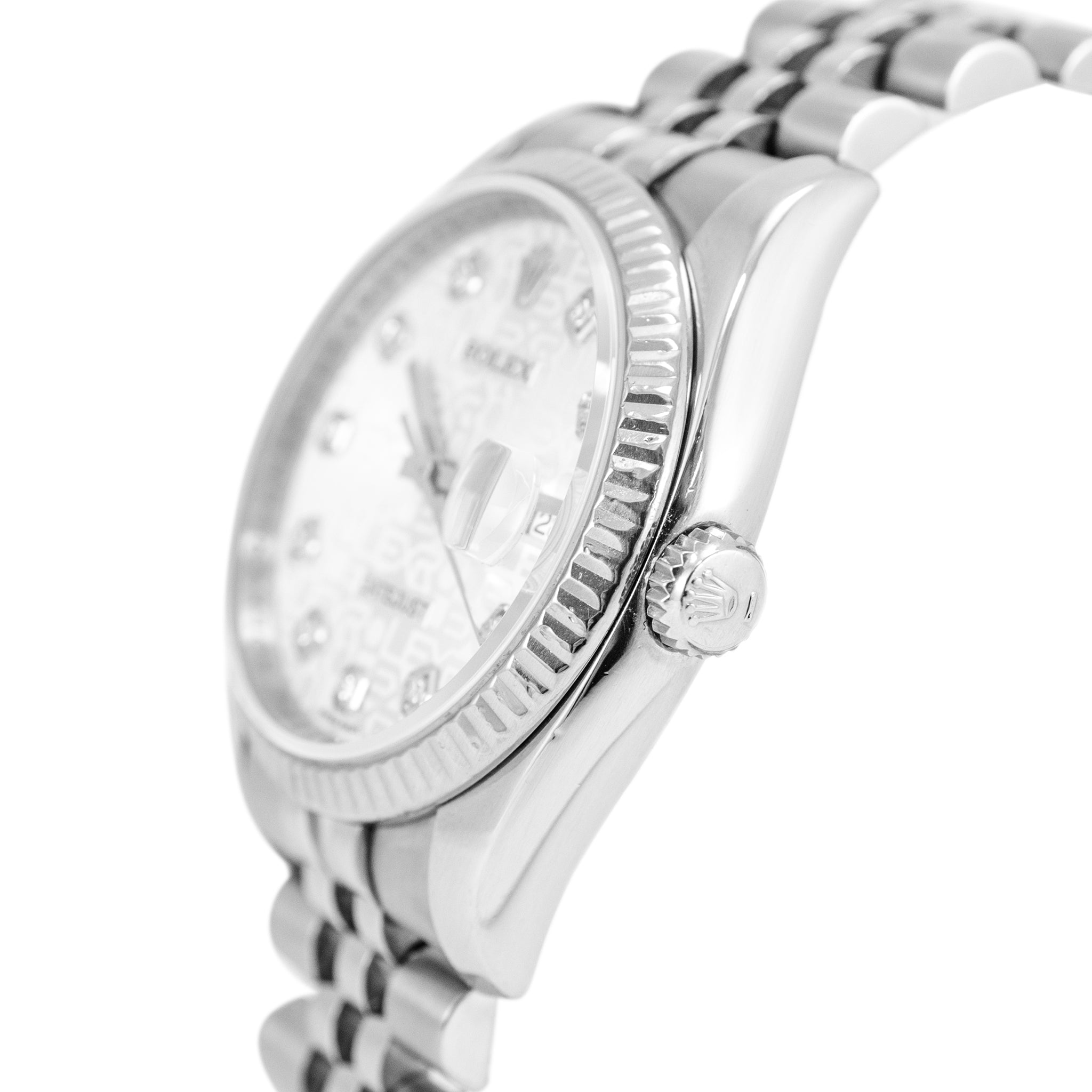 Rolex Datejust 36MM 116234 Diamond Computer Dial Jubilee Stainless Steel Watch