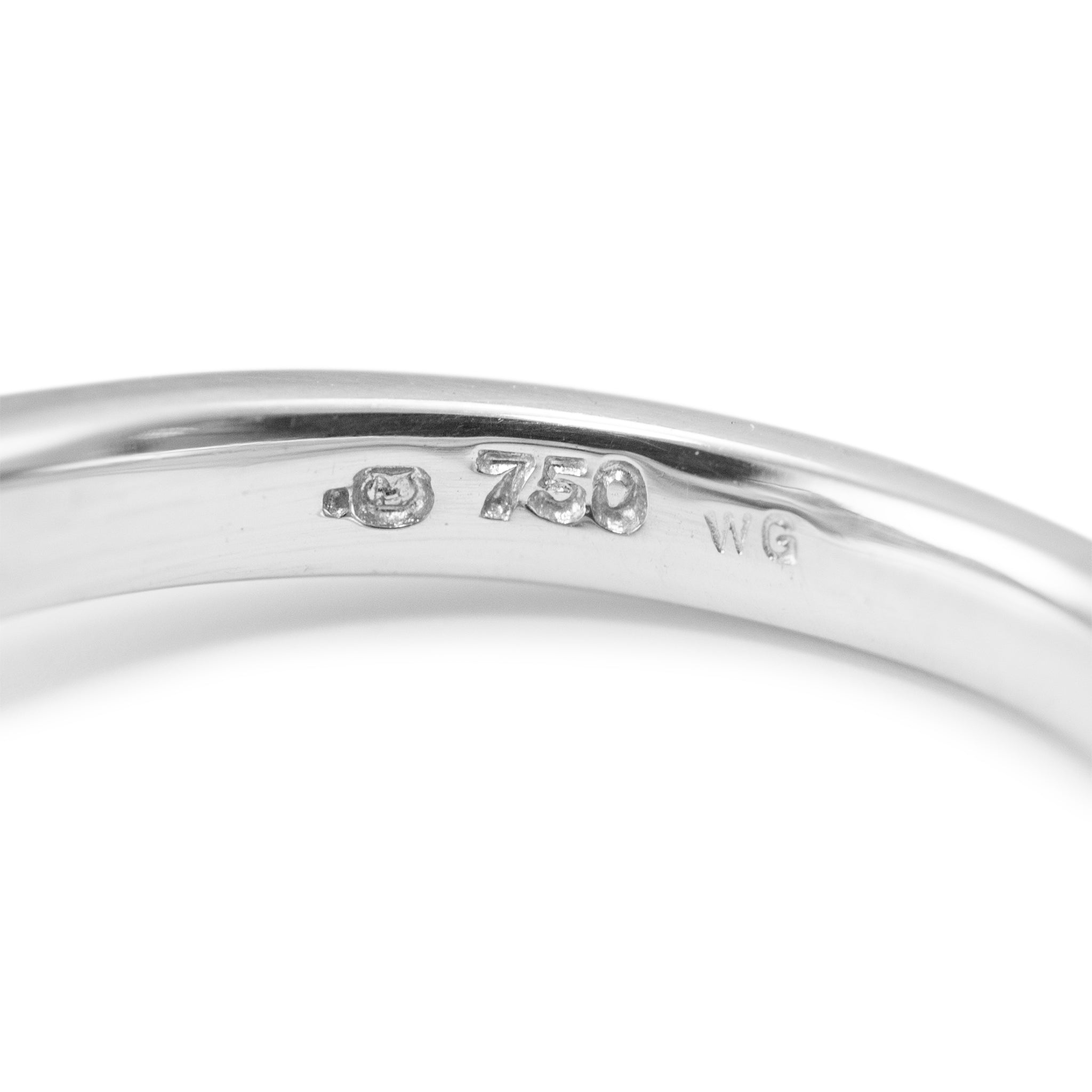 Mikimoto 18K White Gold Tahitian Pearl Accented Diamond Cocktail Ring