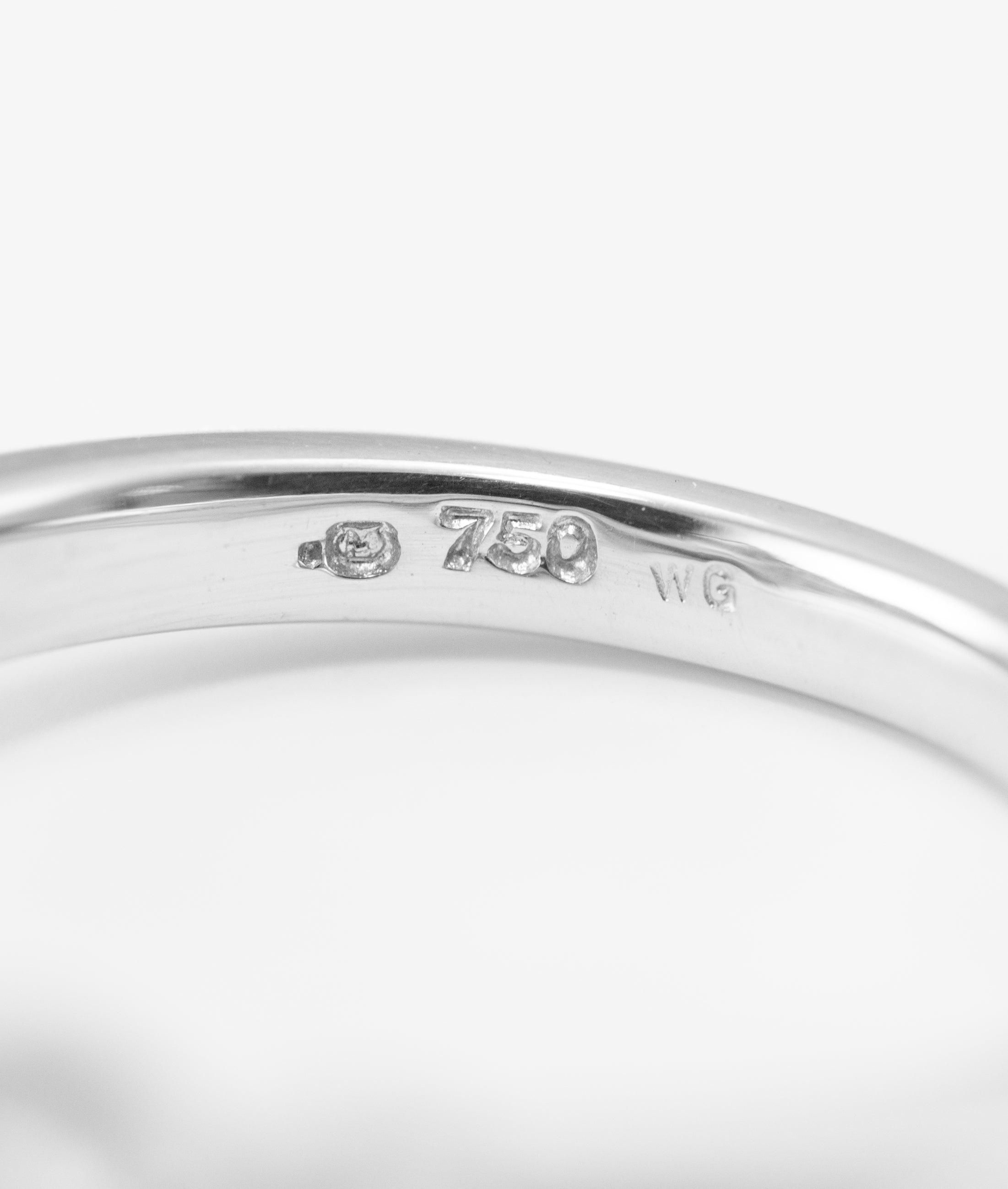 Mikimoto 18K White Gold Tahitian Pearl Accented Diamond Cocktail Ring