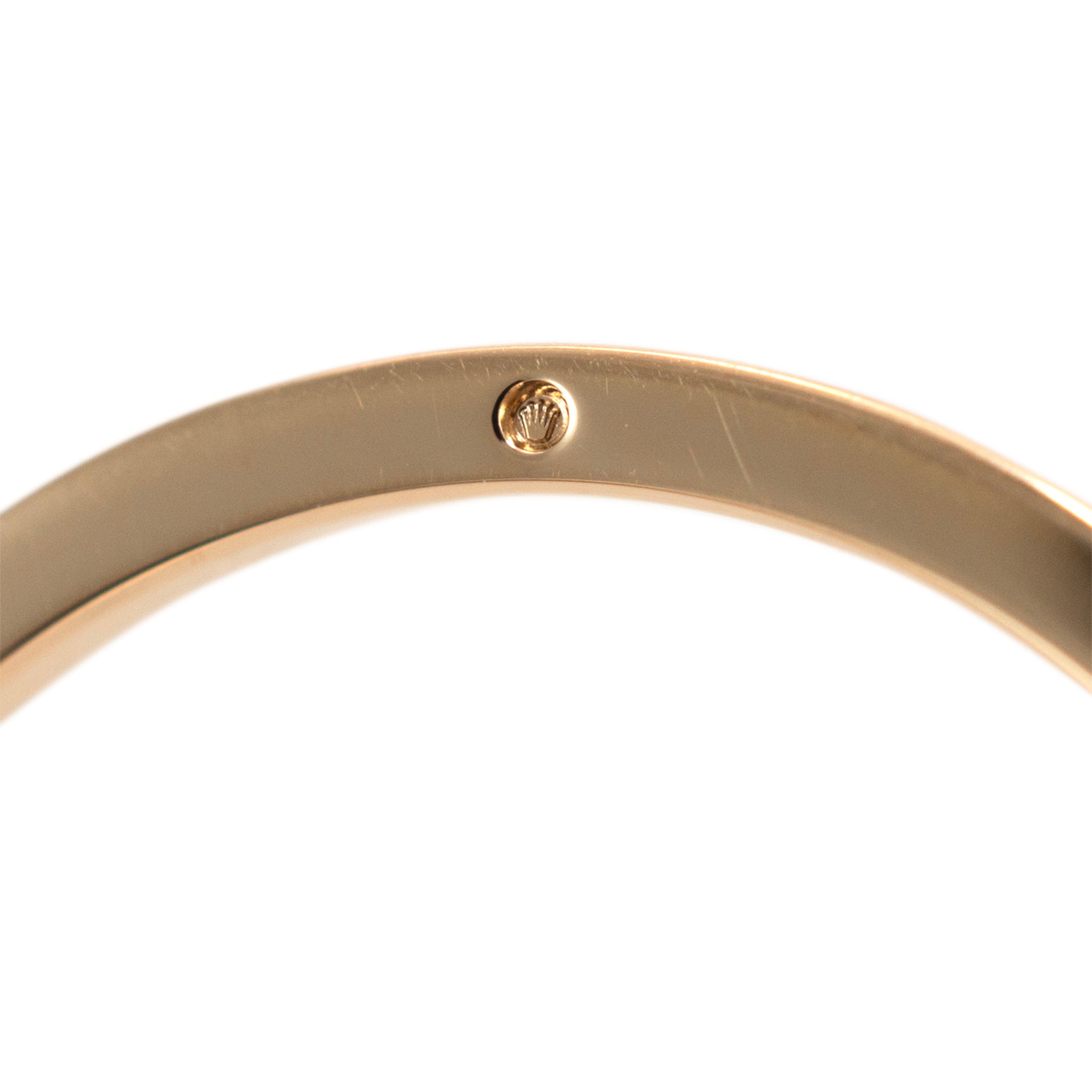 Rolex 18K Yellow Gold Factory 26MM Watch Fluted Bezel