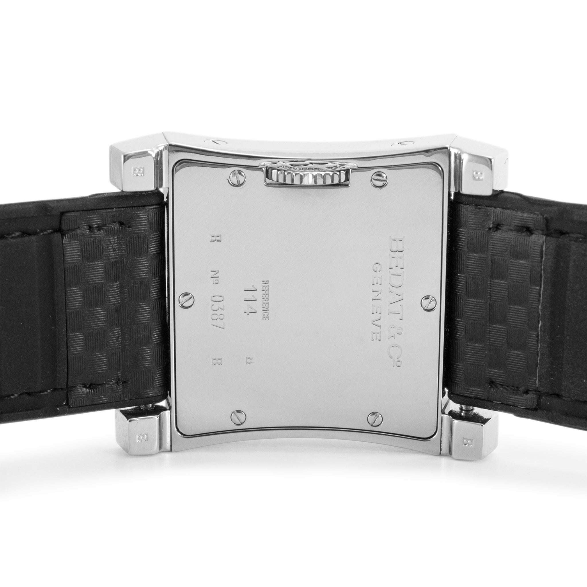 Bedat & Co. Geneve N01 31.50mm 114.030.100 Diamond Bezel Stainless Steel Watch