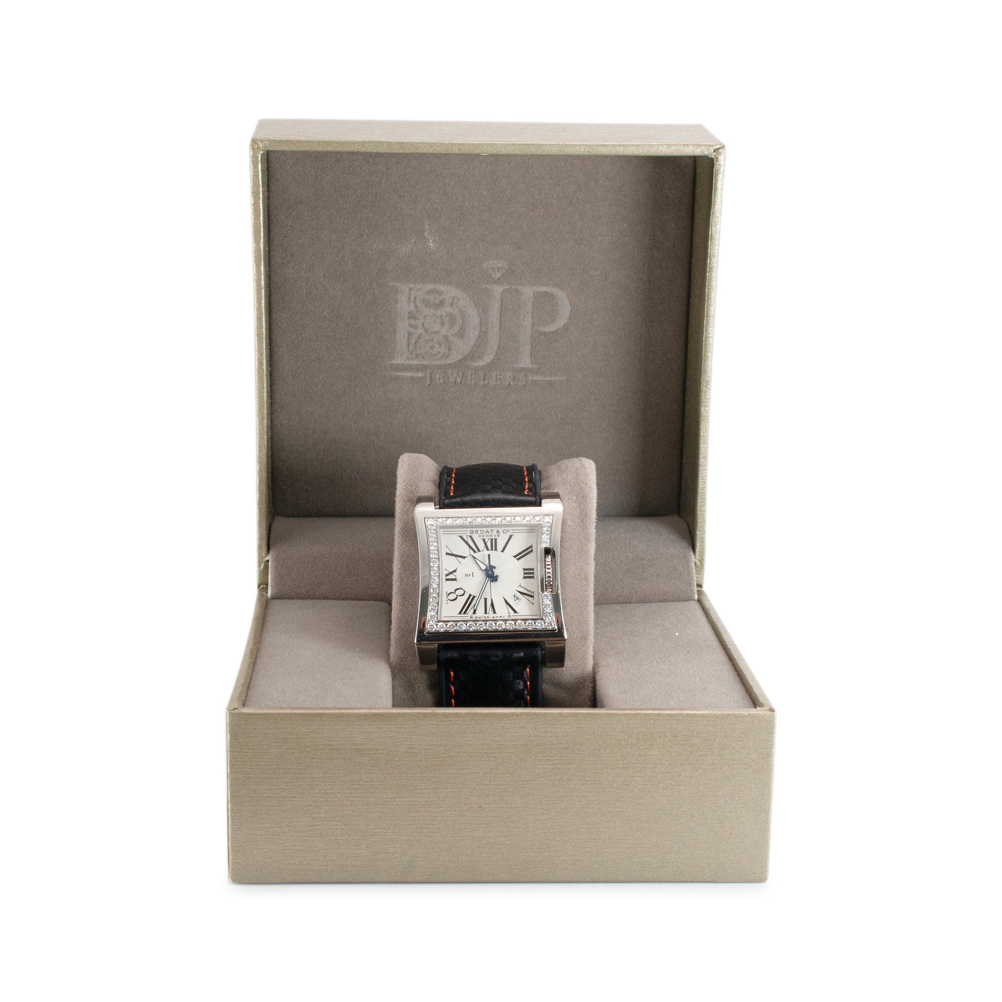 Bedat & Co. Geneve N01 31.50mm 114.030.100 Diamond Bezel Stainless Steel Watch
