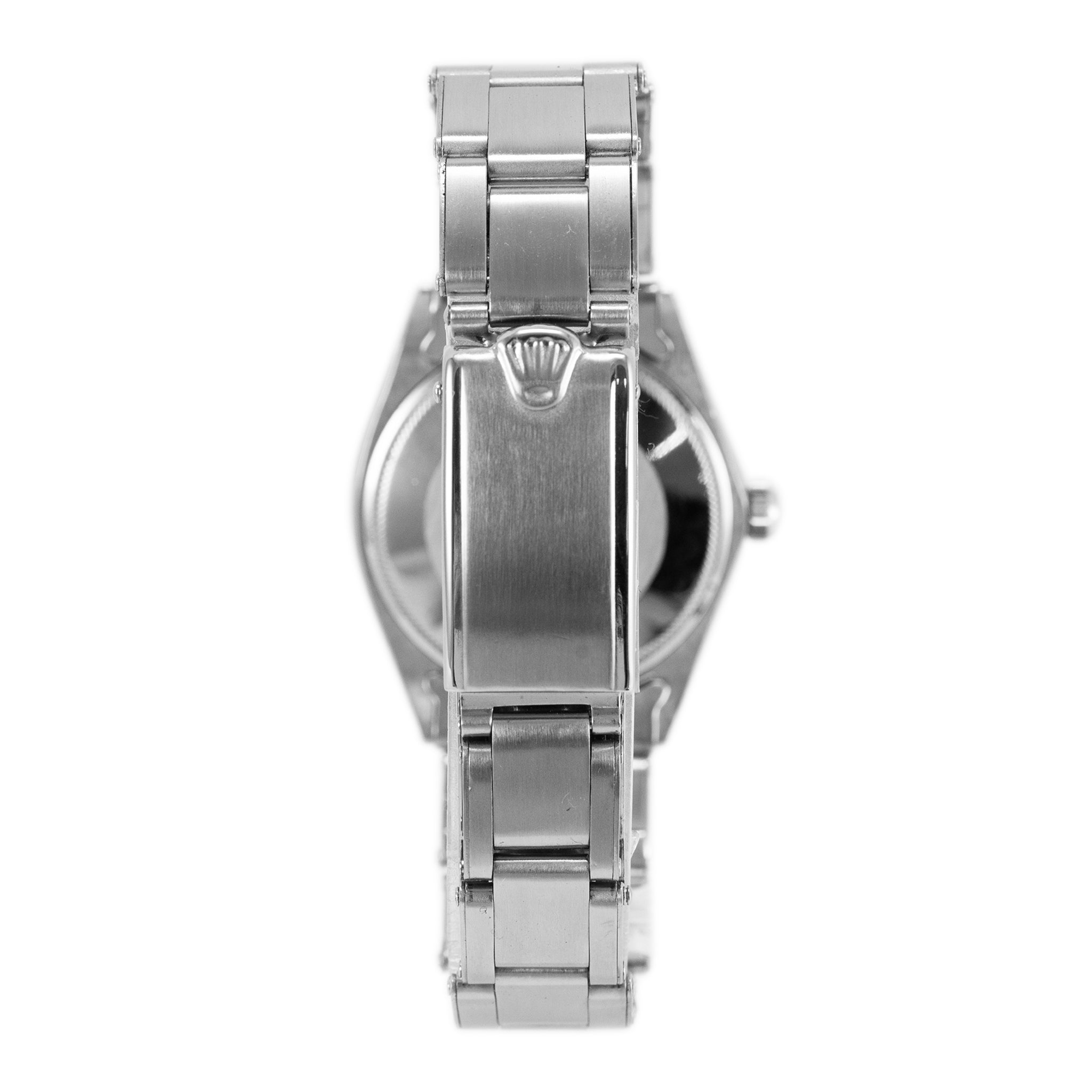 Vintage 1968 Rolex Oyster Perpetual 34MM 1002 Brown Stick Stainless Steel Watch