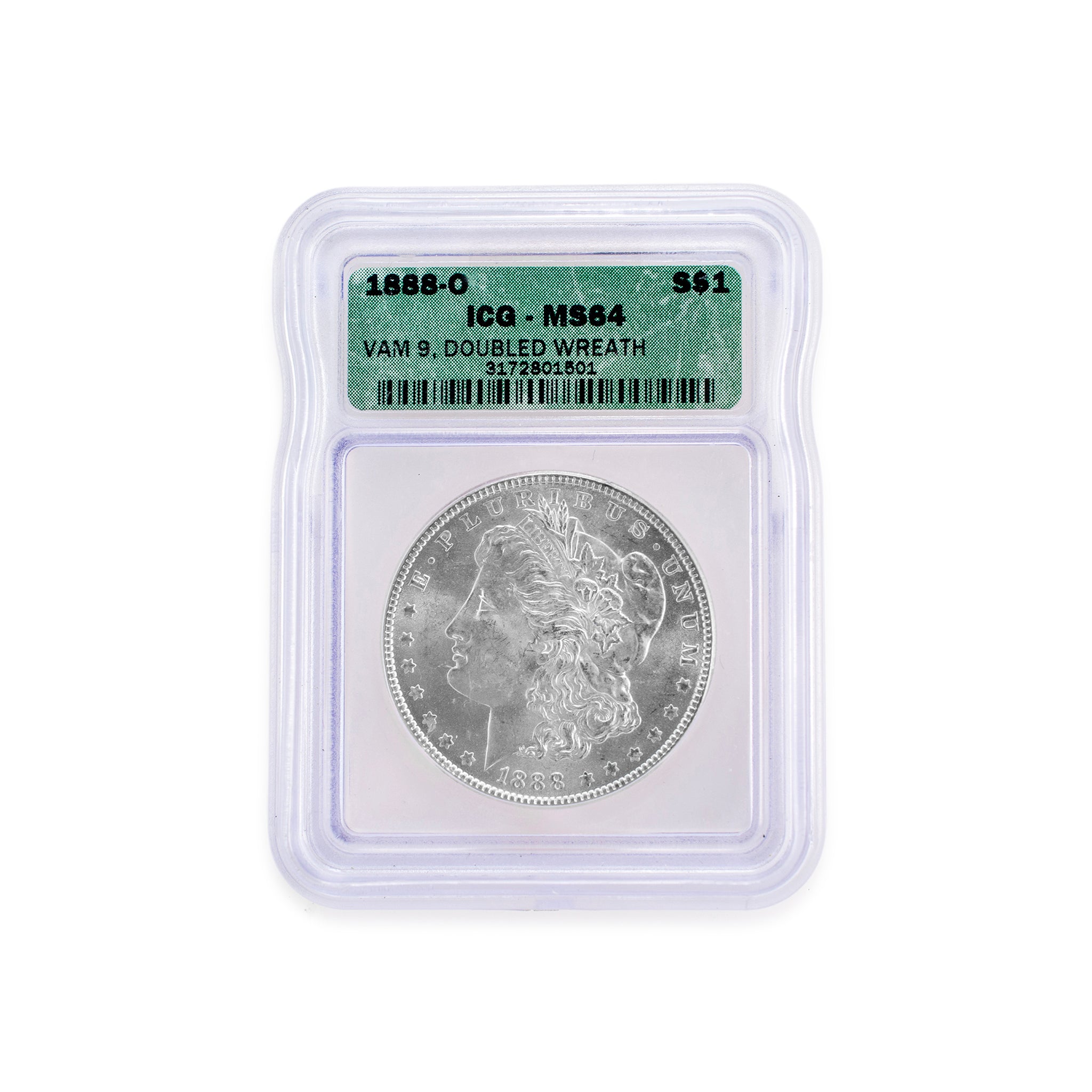 1888-O ICG MS64 Silver $1 Morgan Coin