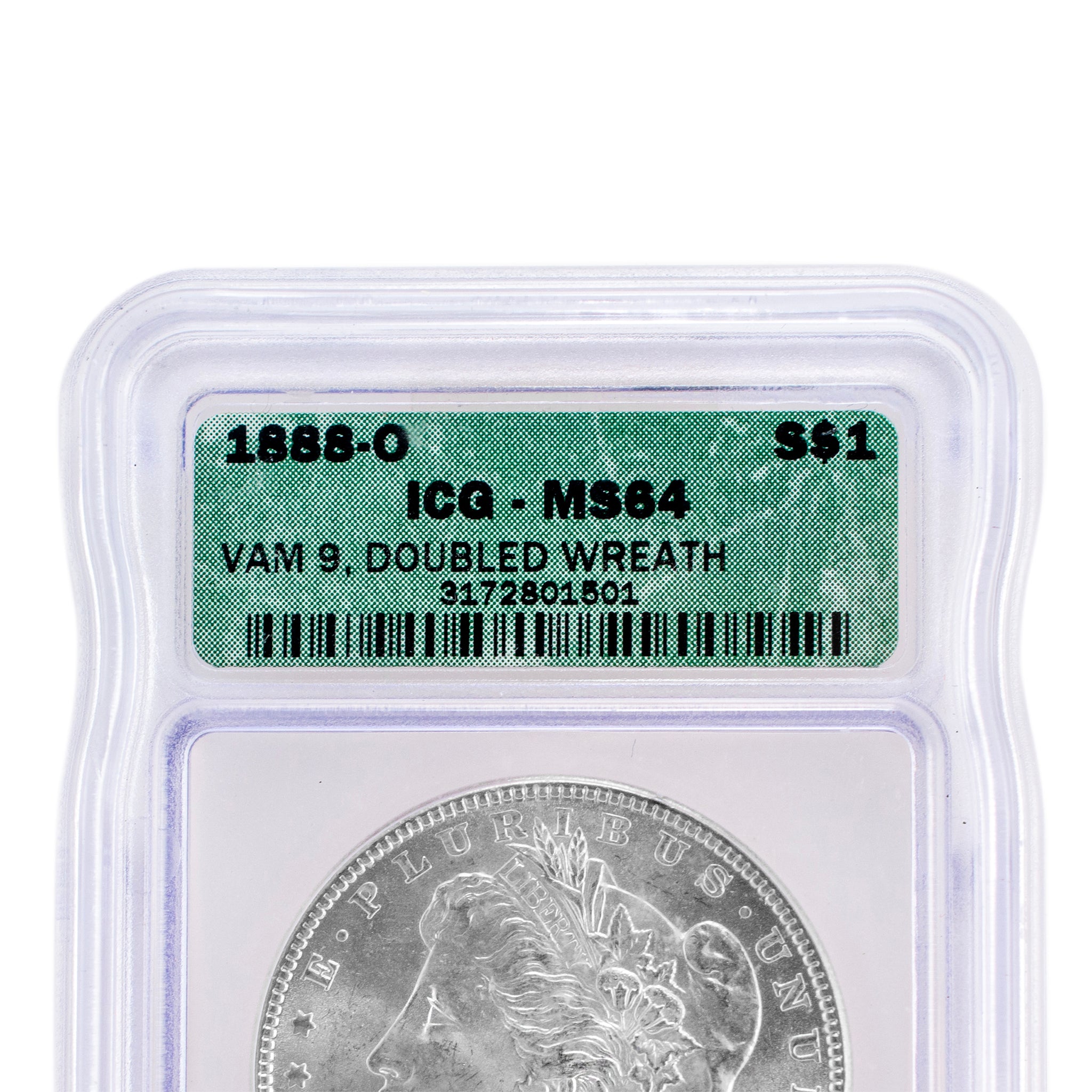 1888-O ICG MS64 Silver $1 Morgan Coin